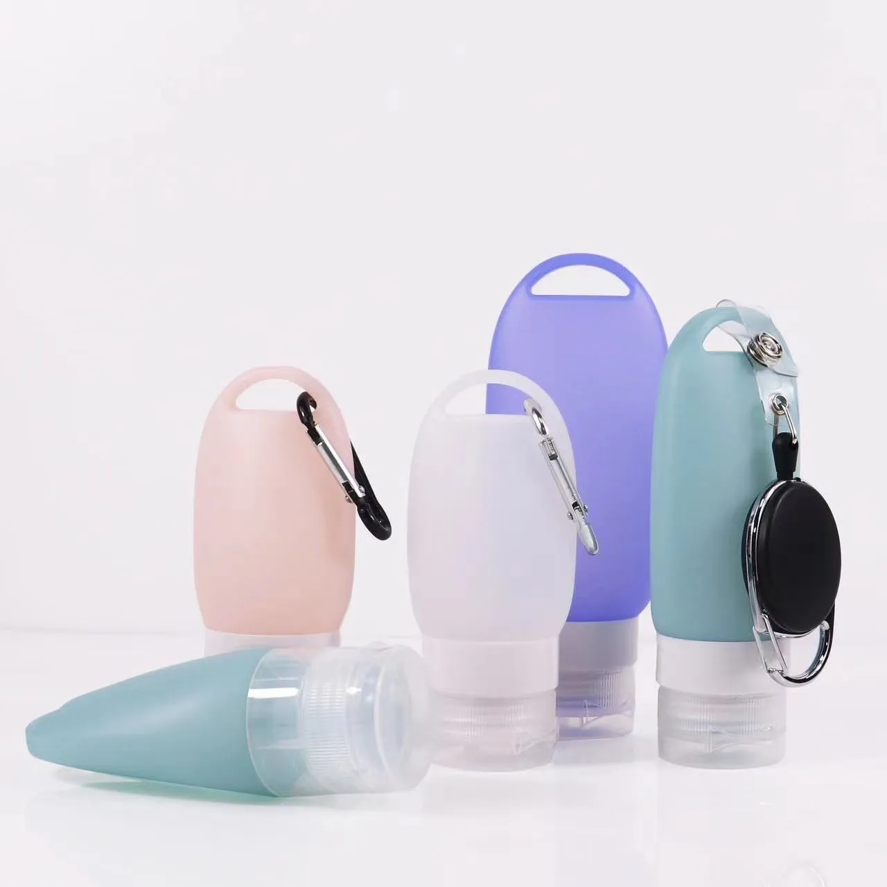 Silica gel bottle with pull ring 2