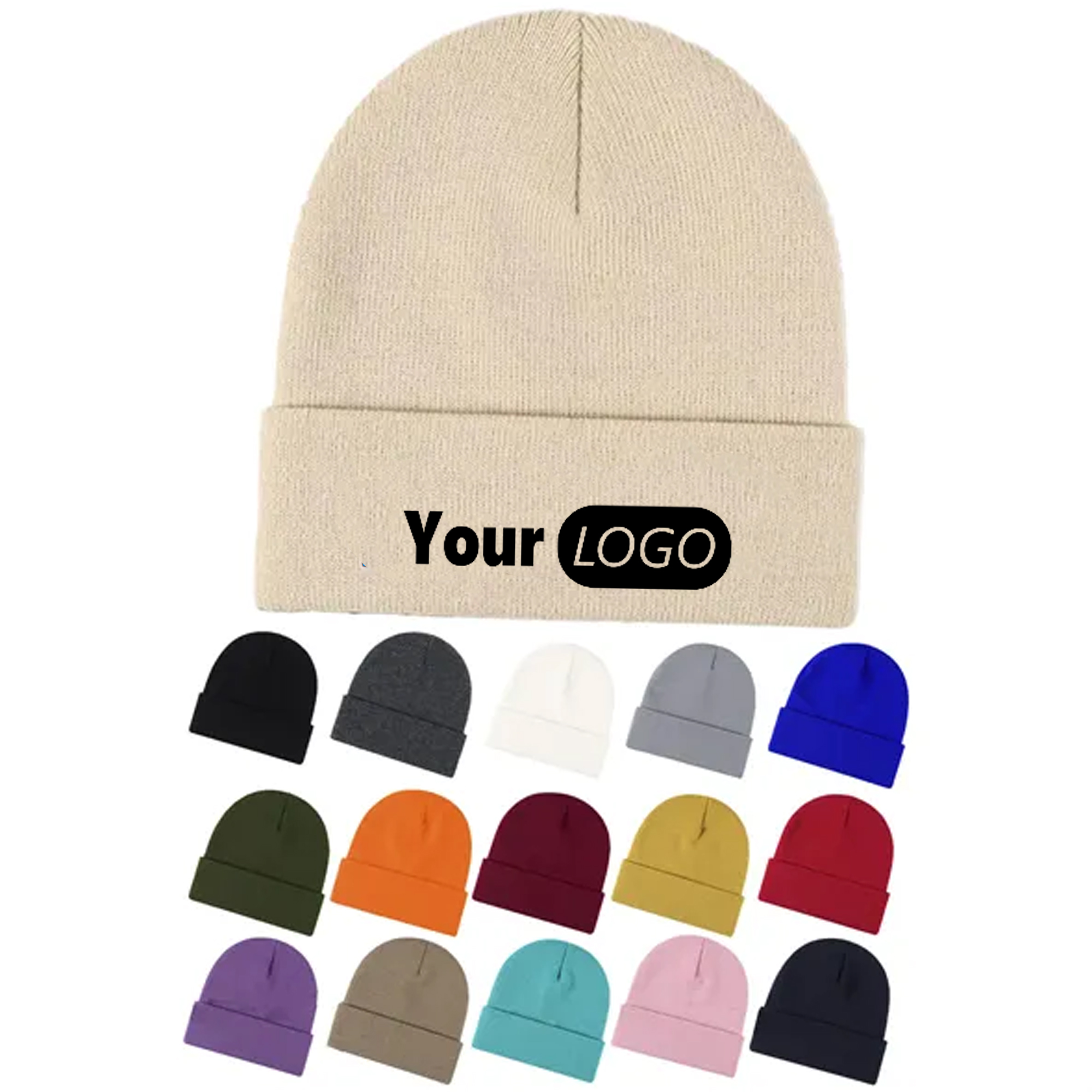 Ultra-Soft Cuffed Knit Winter Beanie 2