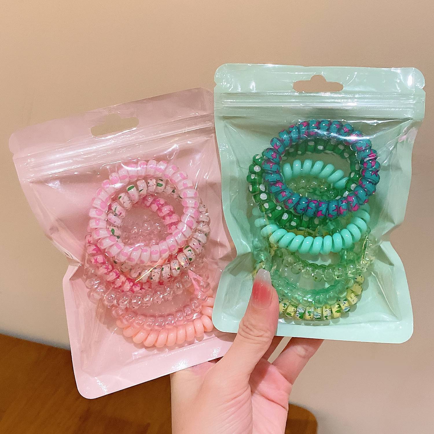 Candy Colored High-End Hair Tie Rubber Band 5