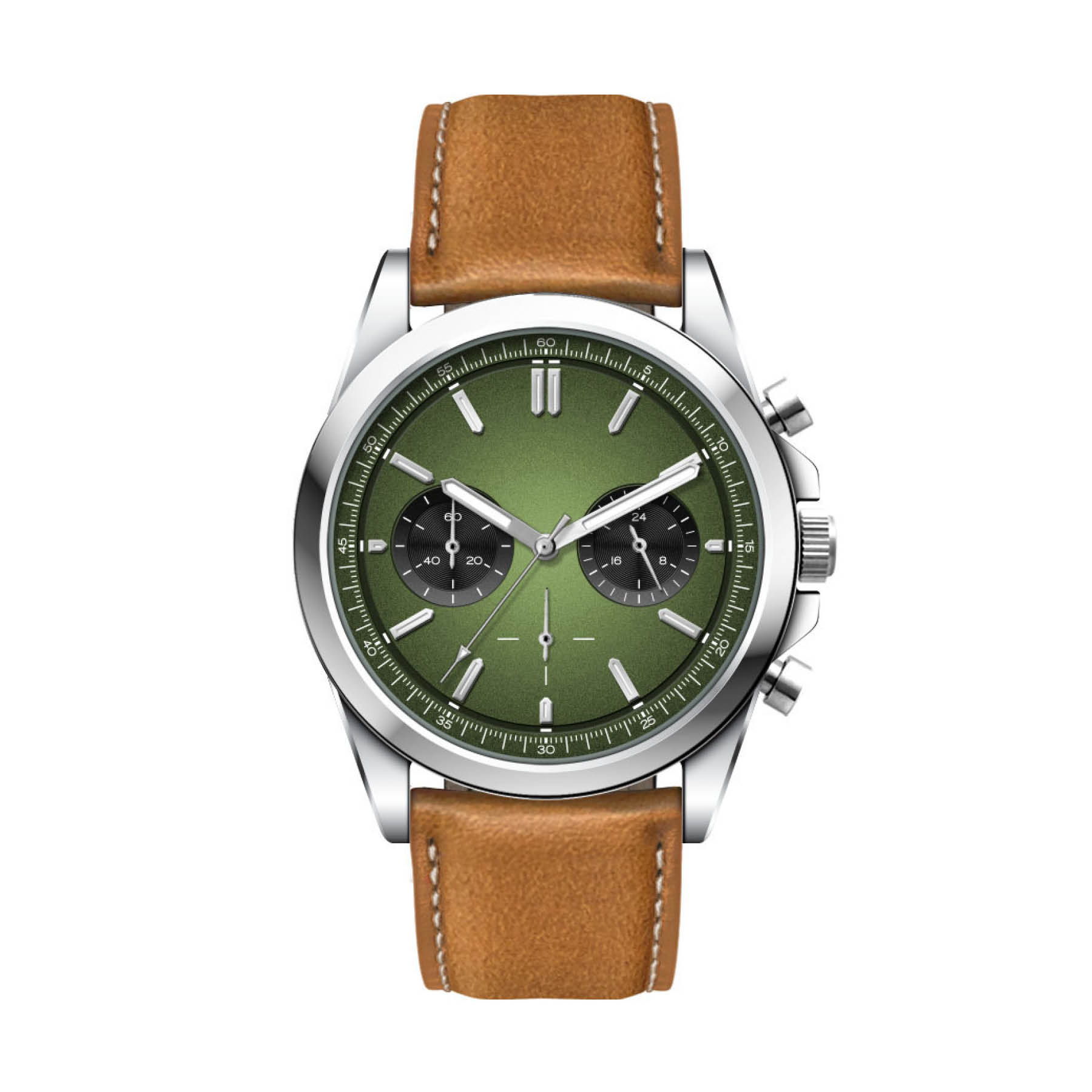 41MM, SILVER METAL CASE, CHRONO MVT 4