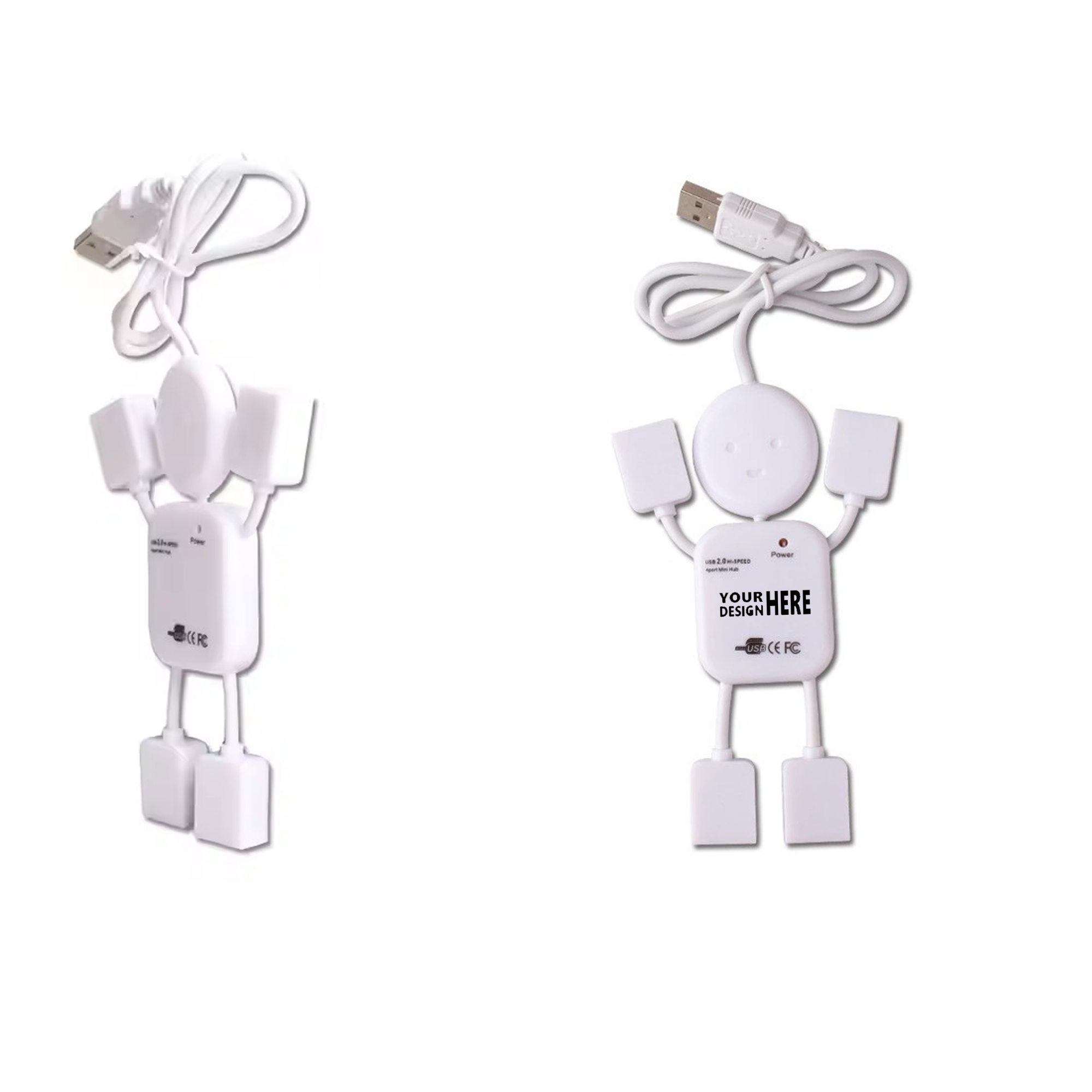 Human Shape 4 Port USB Hub 2