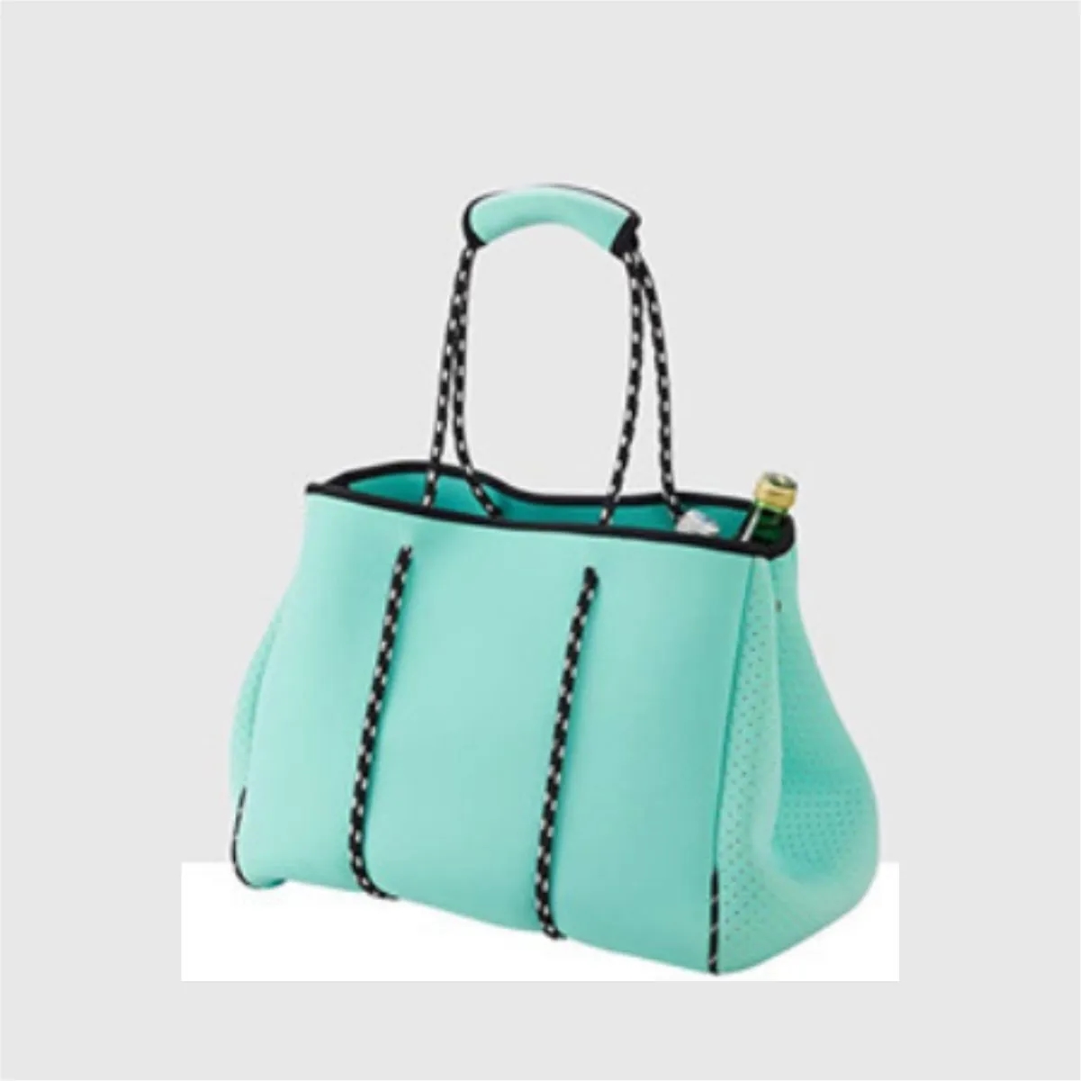 Large Neoprene Beach Tote Bag With Rope Handles 4