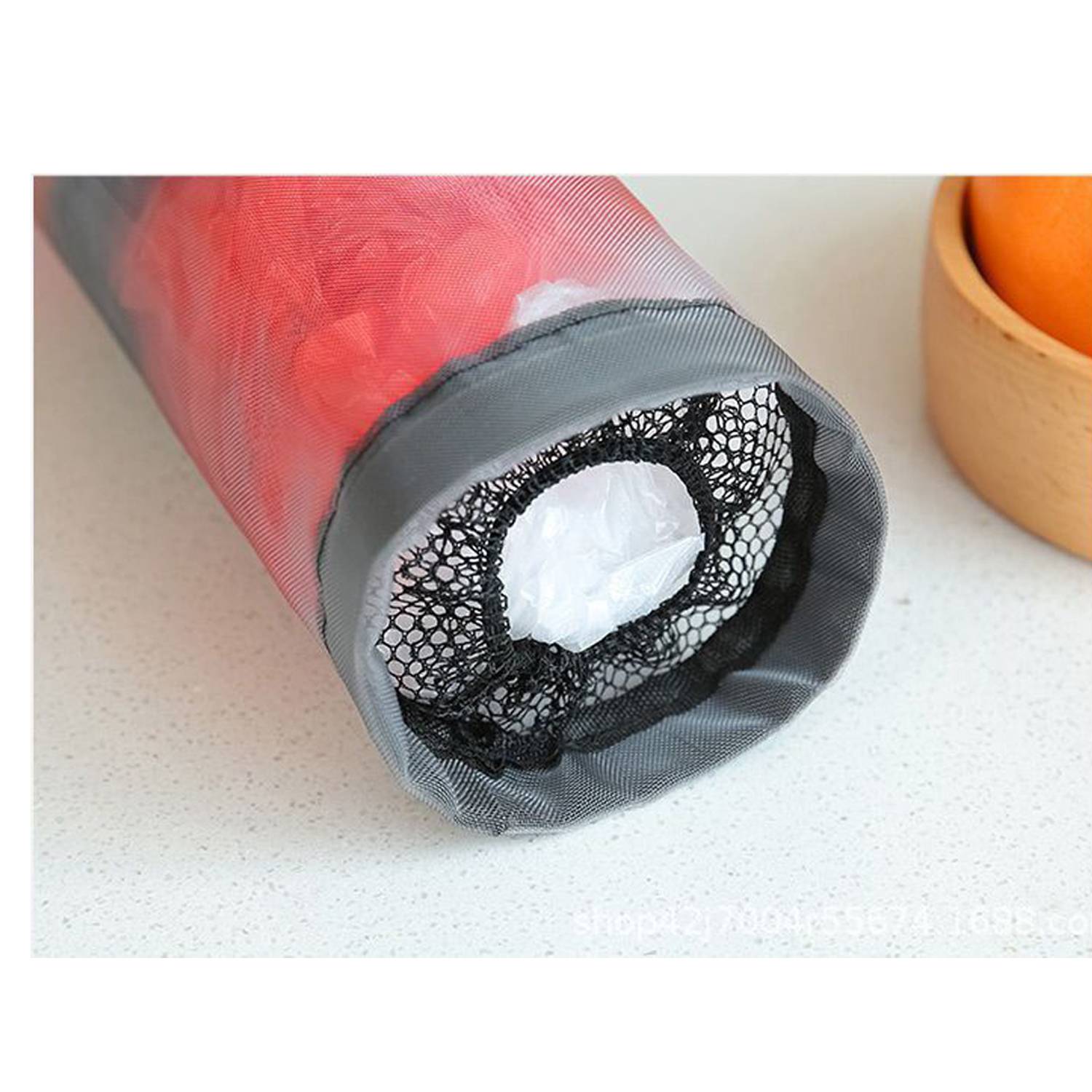 Wall- mounted Hanging Plastic Bag Holder Dispenser 7