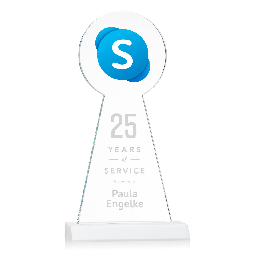 Laidlaw VividPrint™/Etch Award - White 11