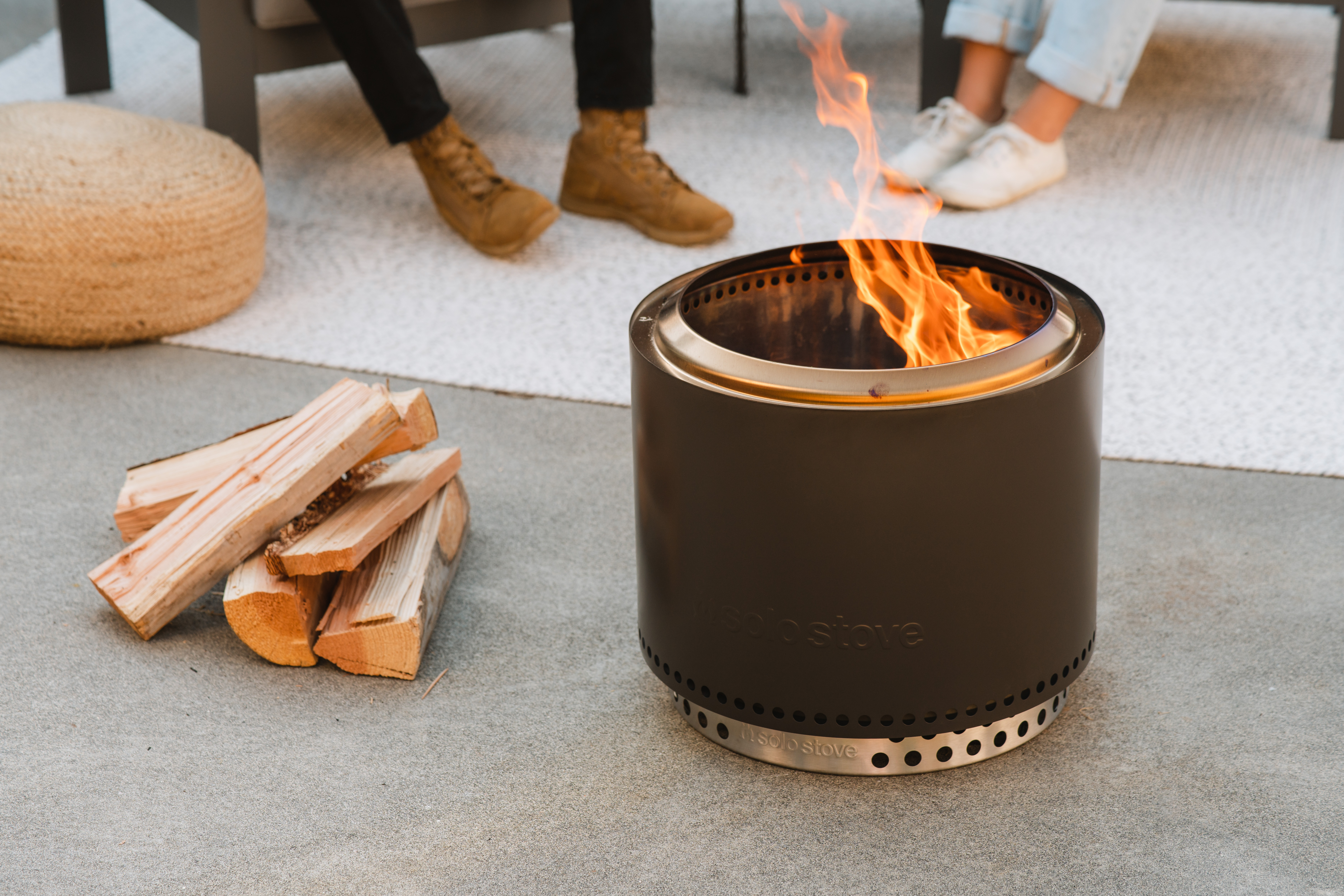 Solo Stove - Bonfire 2.0 + Stand (Black) 2