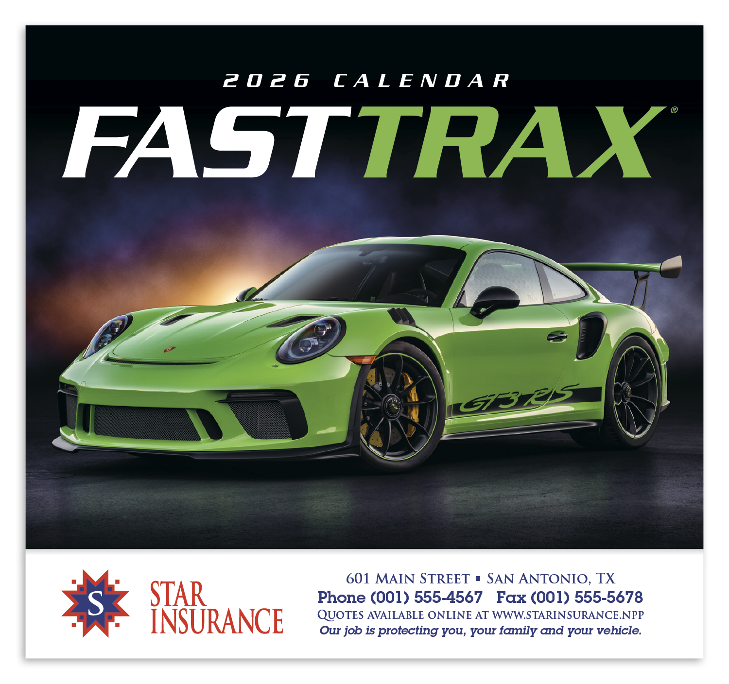 HotLine® Products Fast Trax® Appointment Calendar - Stapled 31