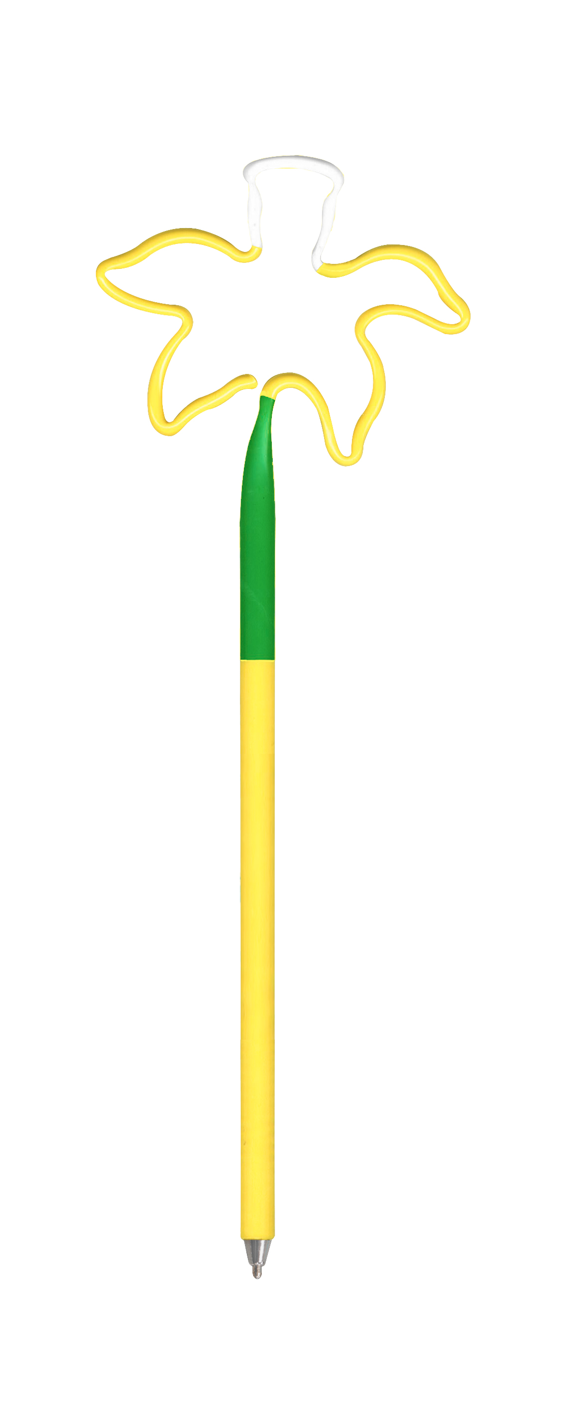 Flower Daffodil Multi-Color Inkbend Standard, Bent Pen