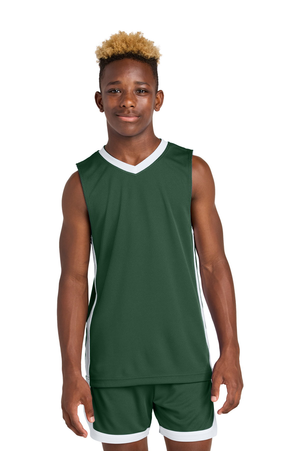 Sport-Tek Youth Rival Basketball Rev Jersey YST900 51
