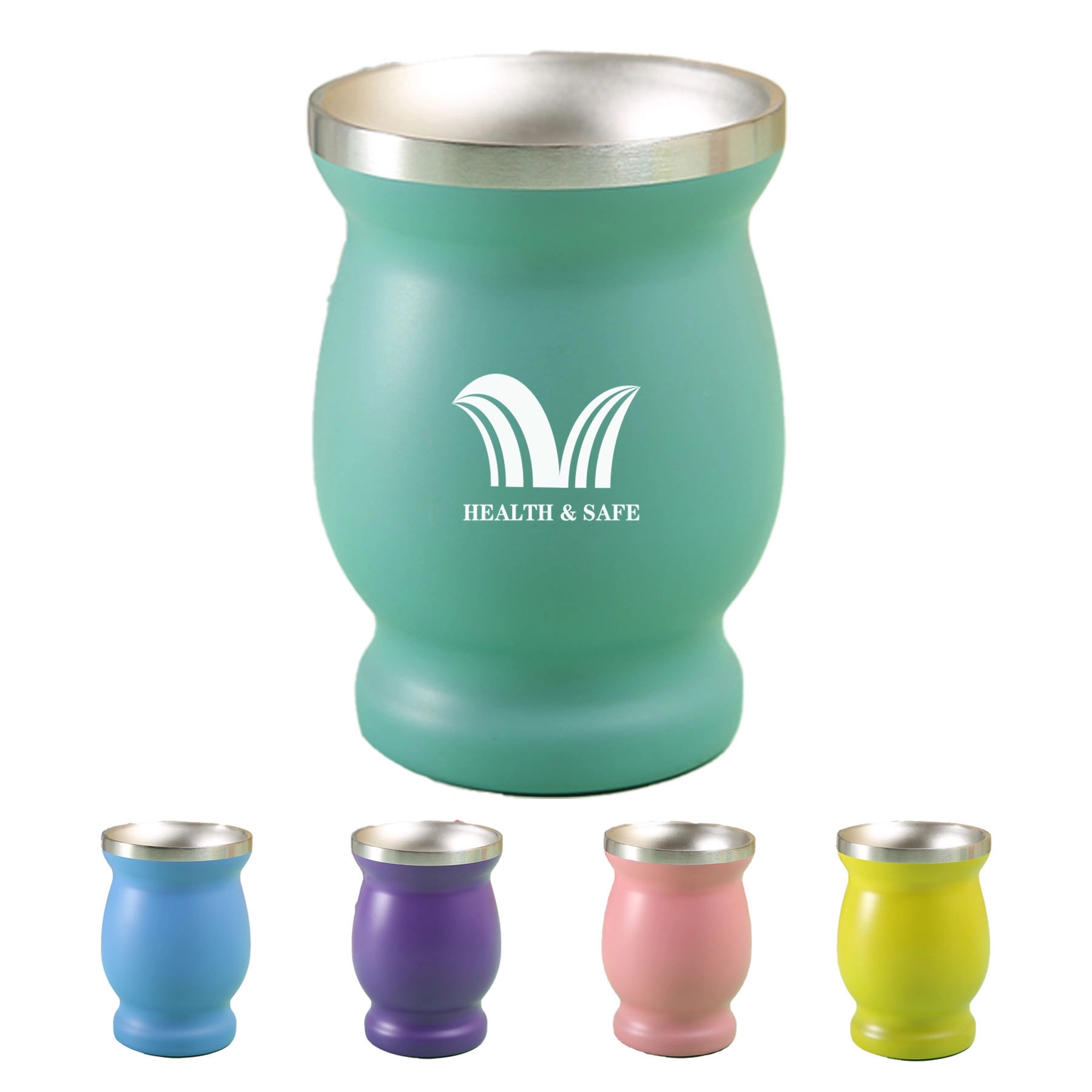 8 oz Stainless Steel Vacuum Insulated Beer Cup 4