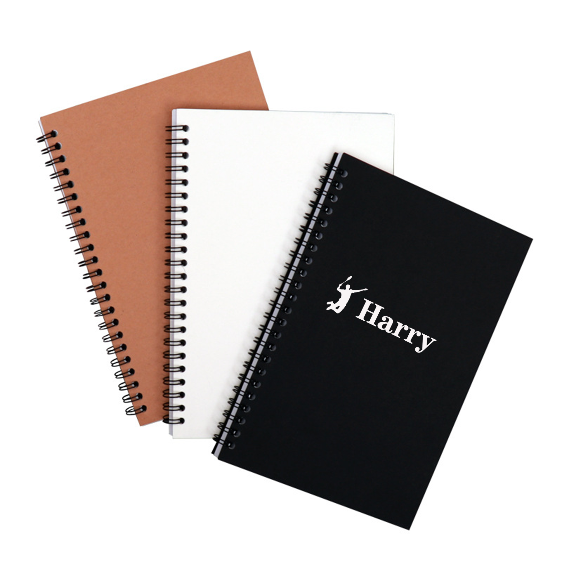 A4 Graph Ruled Wirebound Spiral Notebook 2