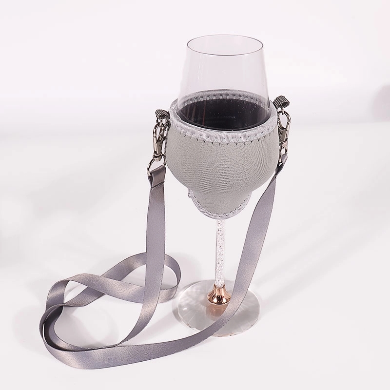 Custom Neoprene Wine Glass Holder 5