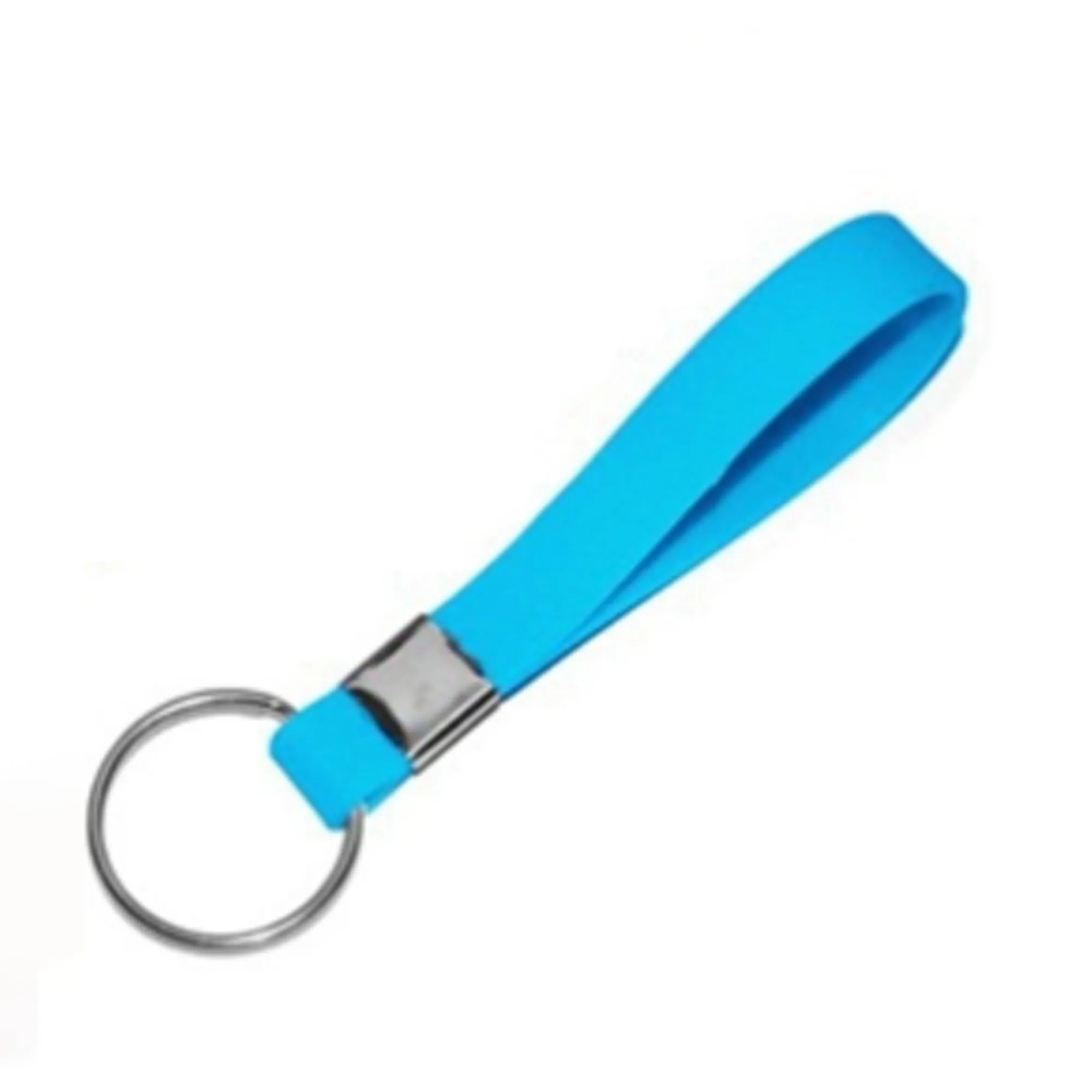 Silicone Custom Wristband Keychain 6