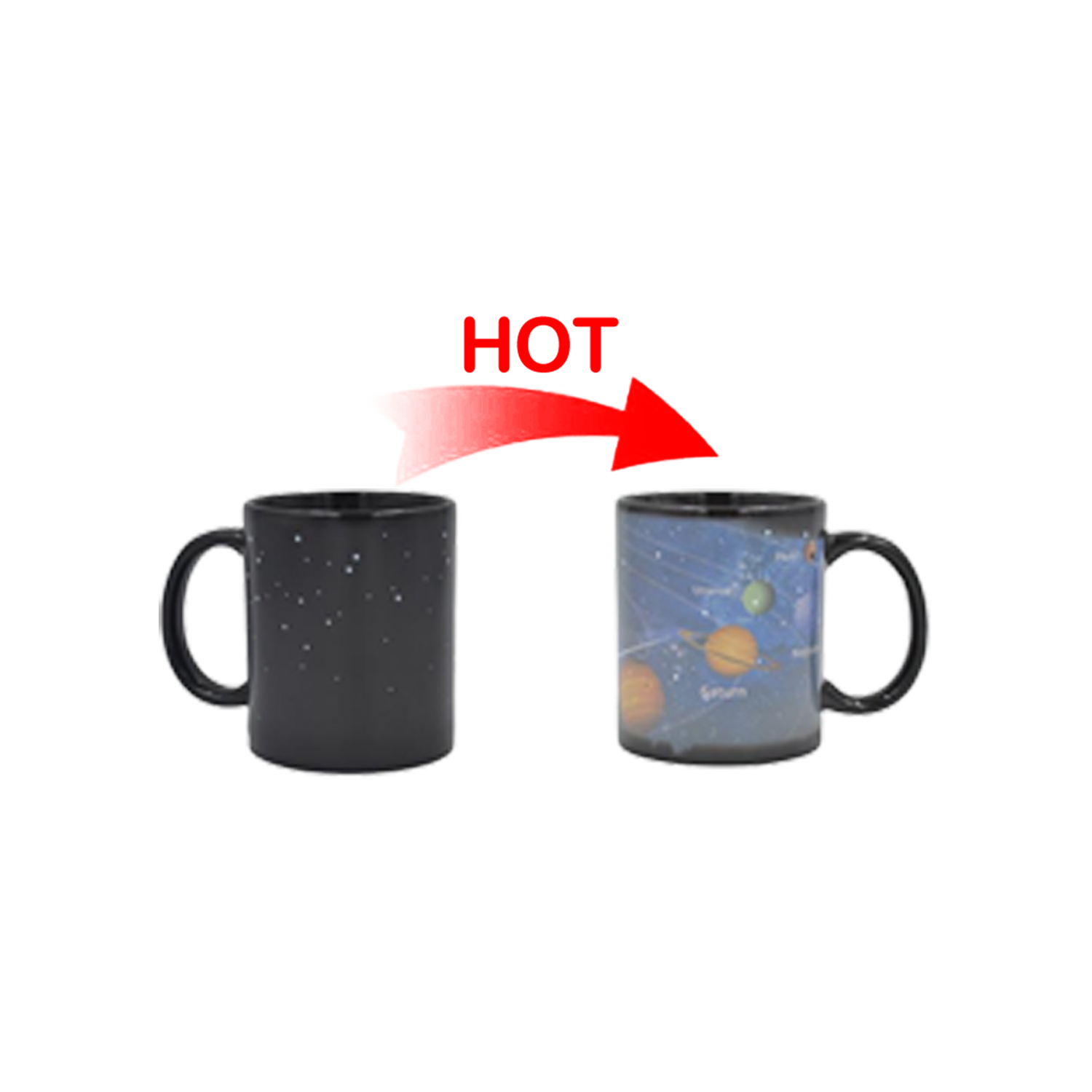 12oz Magic Color Changing Ceramic Coffee Mug 8