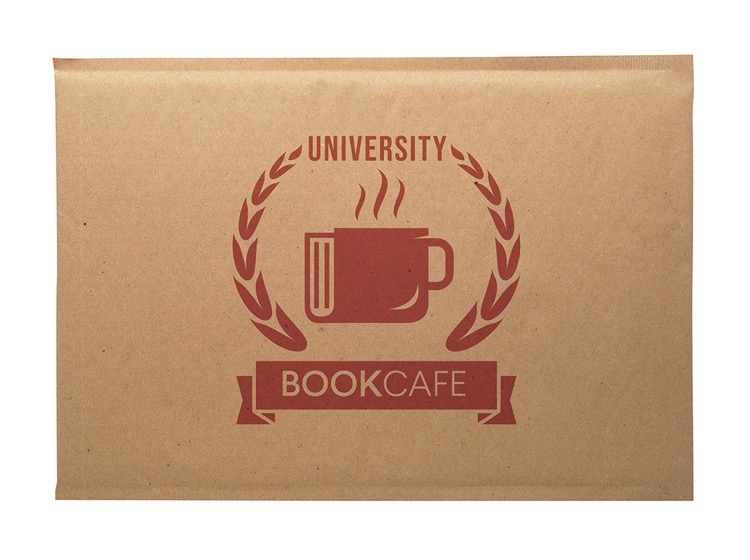 One Color Natural Paper Bubble Mailer (10.5" x 16")