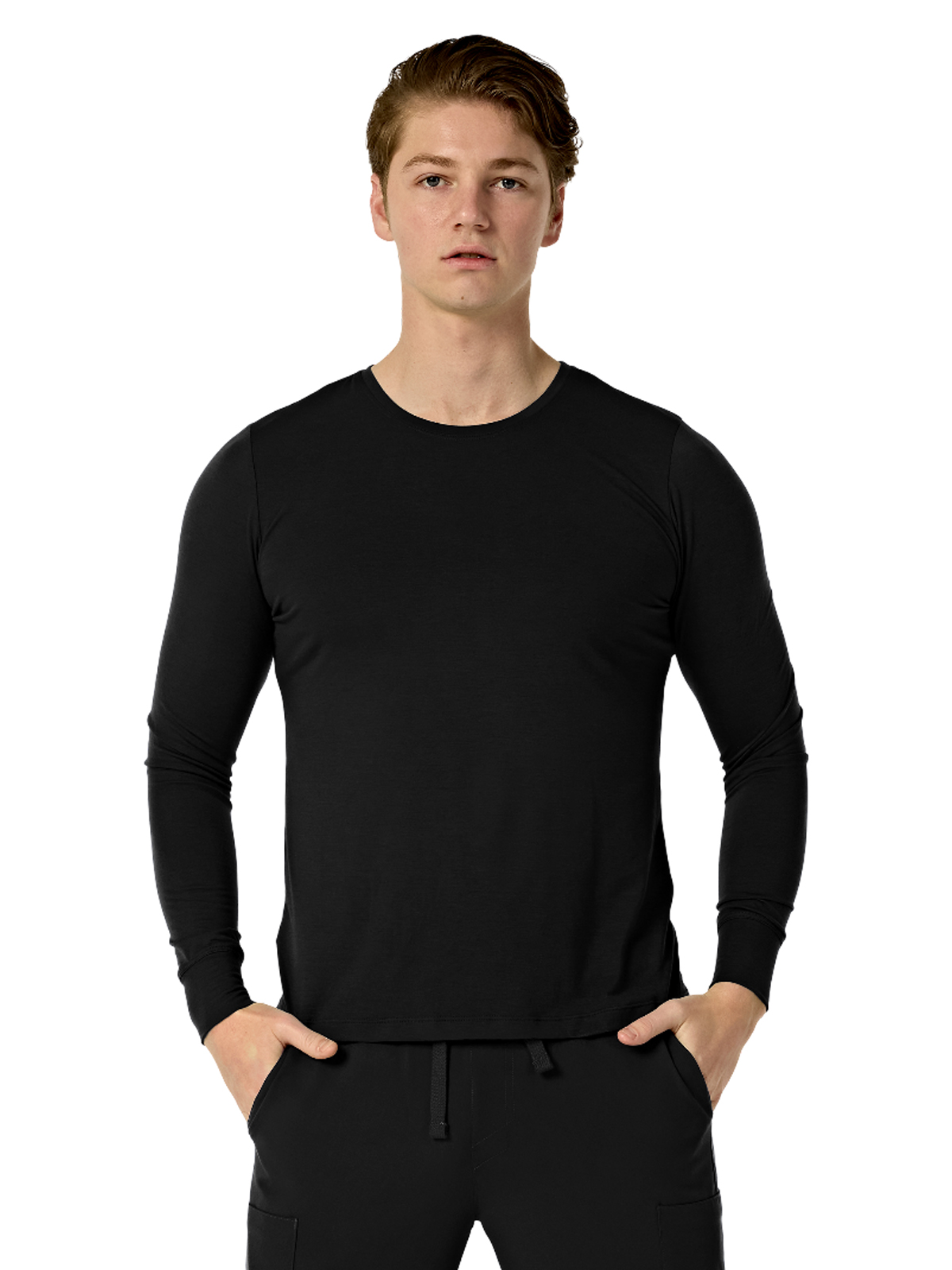 Parkley Subscrubs - Men's Crew Neck Long Sleeve Tee 8