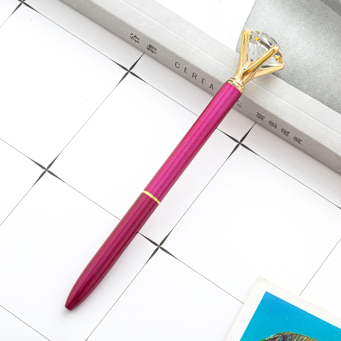 Crystal Metal Ballpoint Pen 13