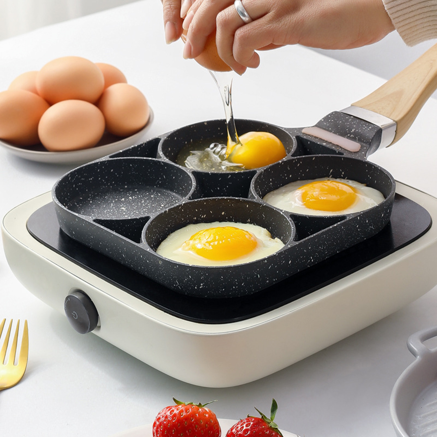 Custom Non-Stick Egg Frying Pan 3