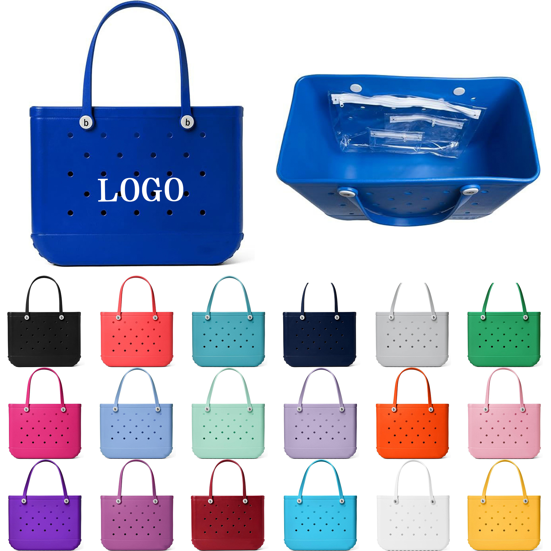 Extra Large Lightweight Purpose Tote Bag, custom tote bag with logo imprint 5