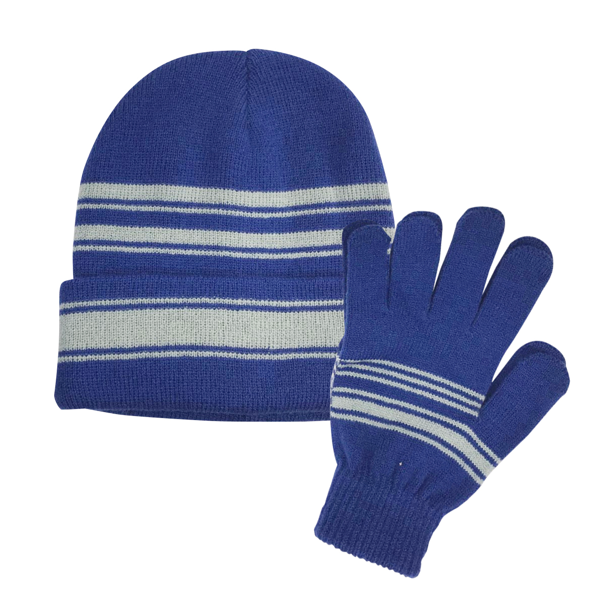 Cuff Beanie and Gloves Set 2
