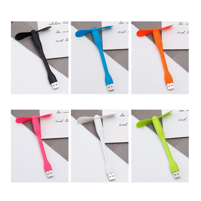 Portable USB Fan w/Flexible Arm 18