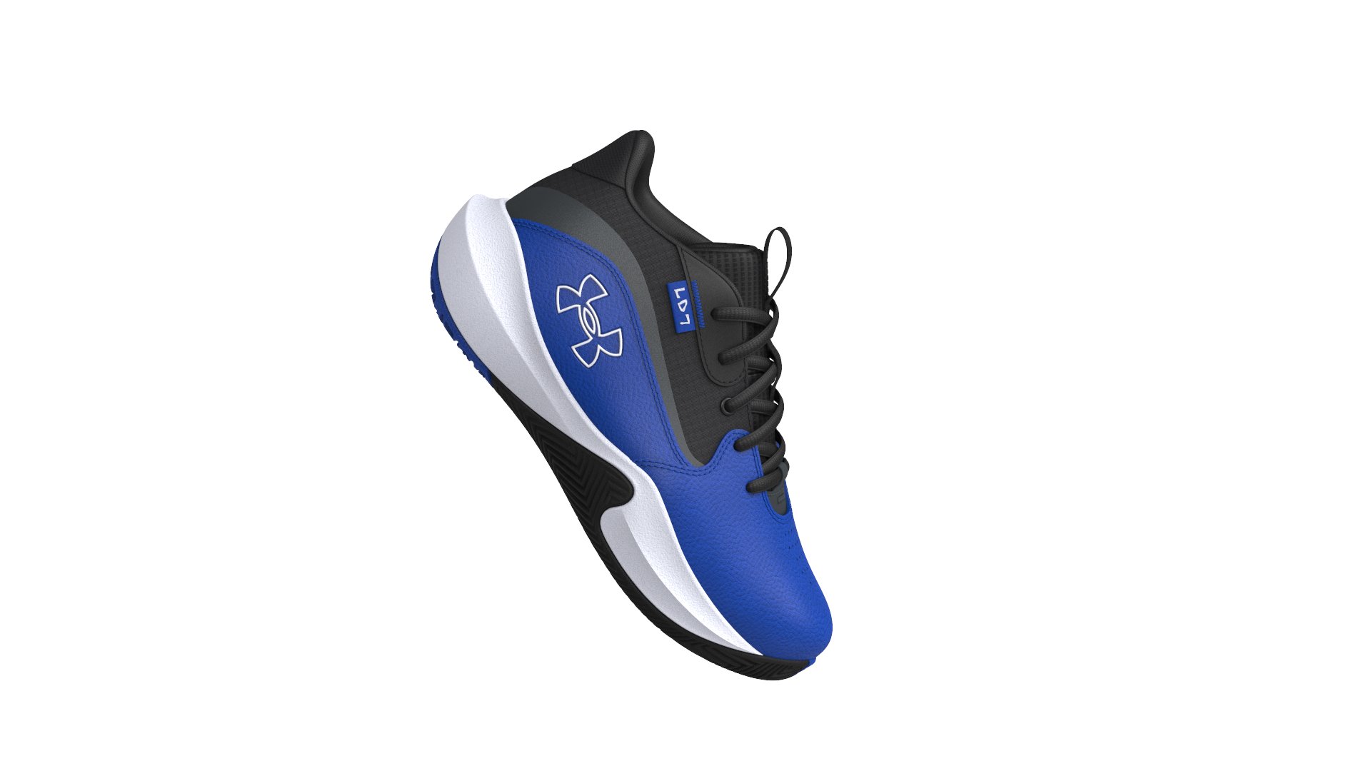 UA Lockdown 7 Pre-School Basketball Shoes 7