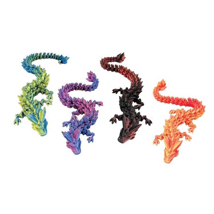3D Printed Dragon Fidget Toys - Assorted 2
