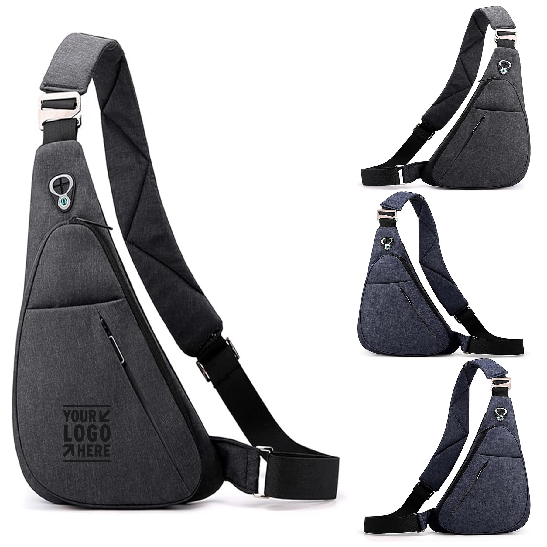 Small Waterproof Shoulder Backpack Anti-Thief Crossbody Chest Daypack Personal Pocket Sling Bag 3