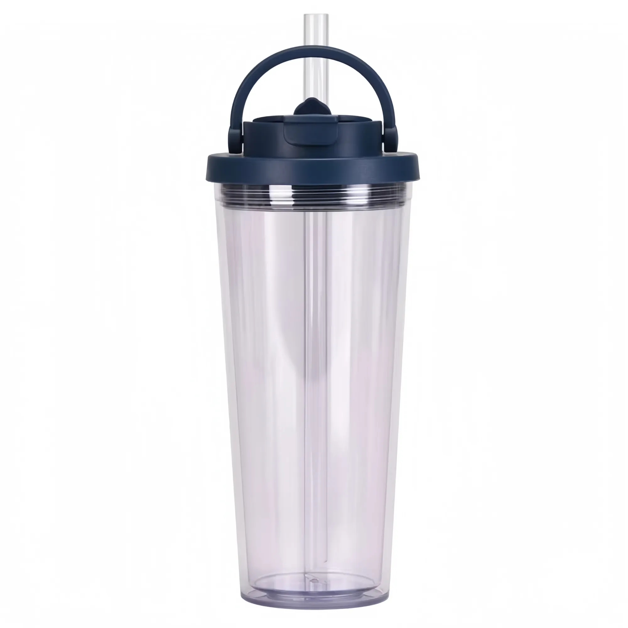 24oz Boba Tumbler with Lid and Straw 3