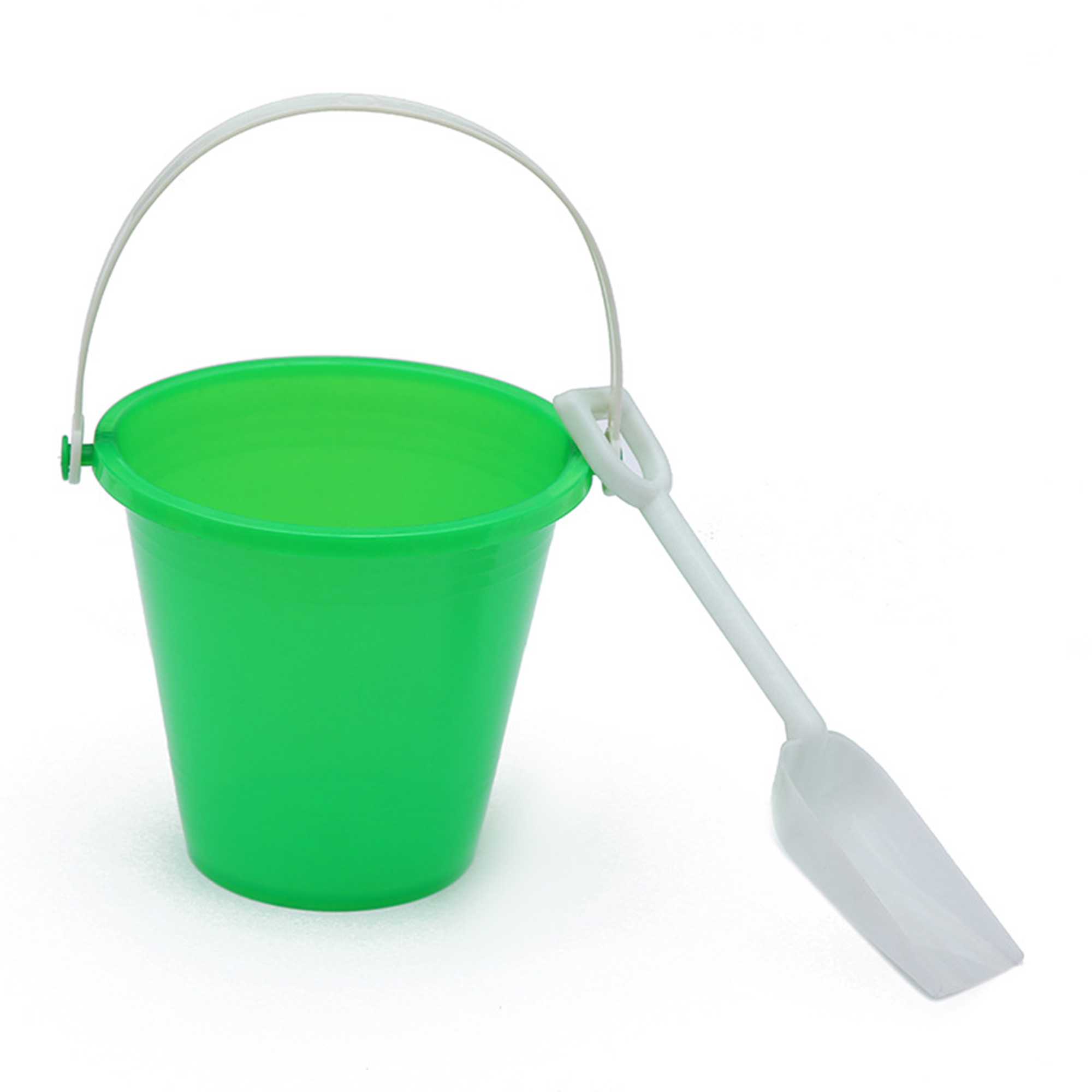 Nine Inch Sand Bucket With Shovel Set For Beach Play 9" x 9" 2