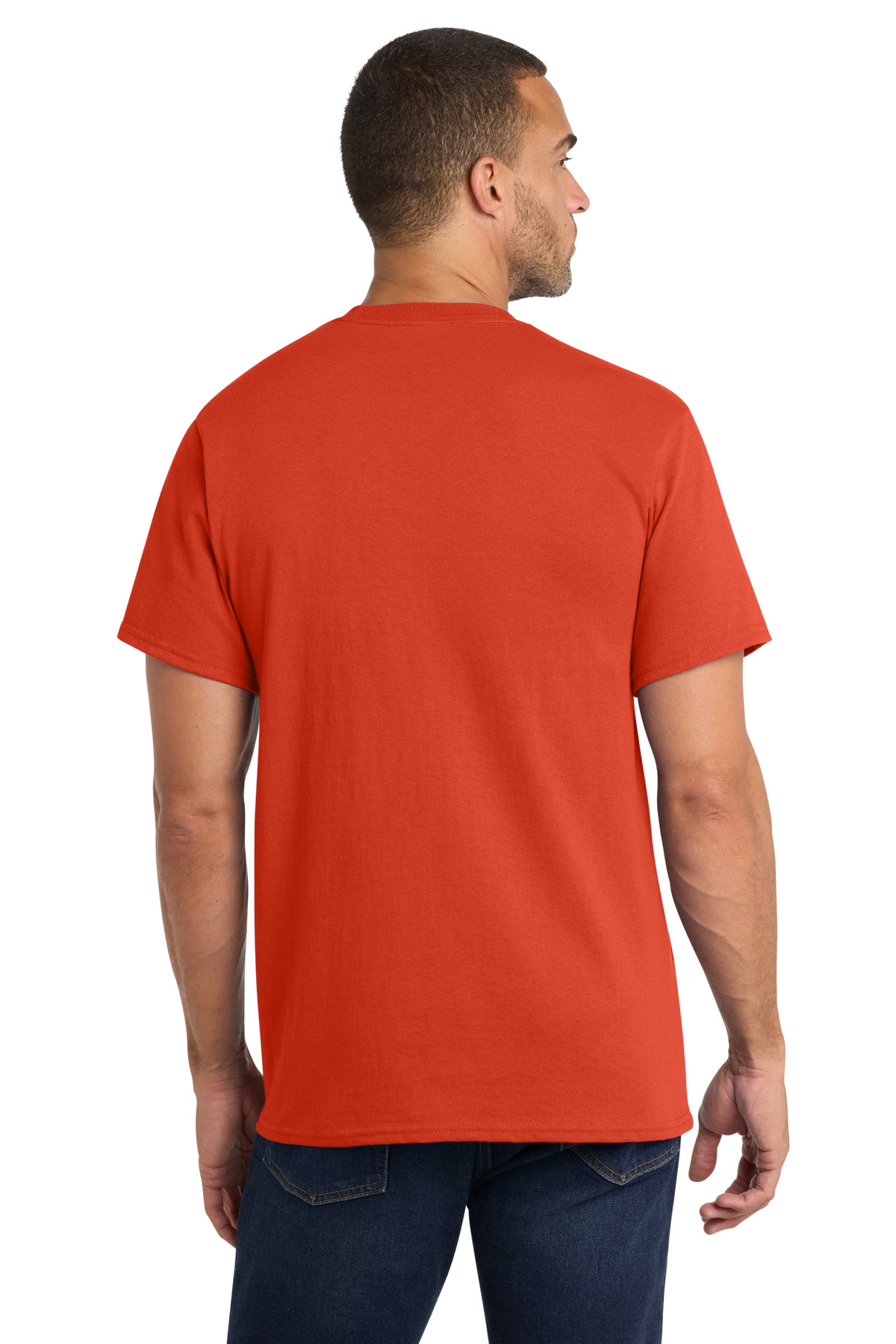 Port & Co Core Cotton Pocket Tee. PC54P 133