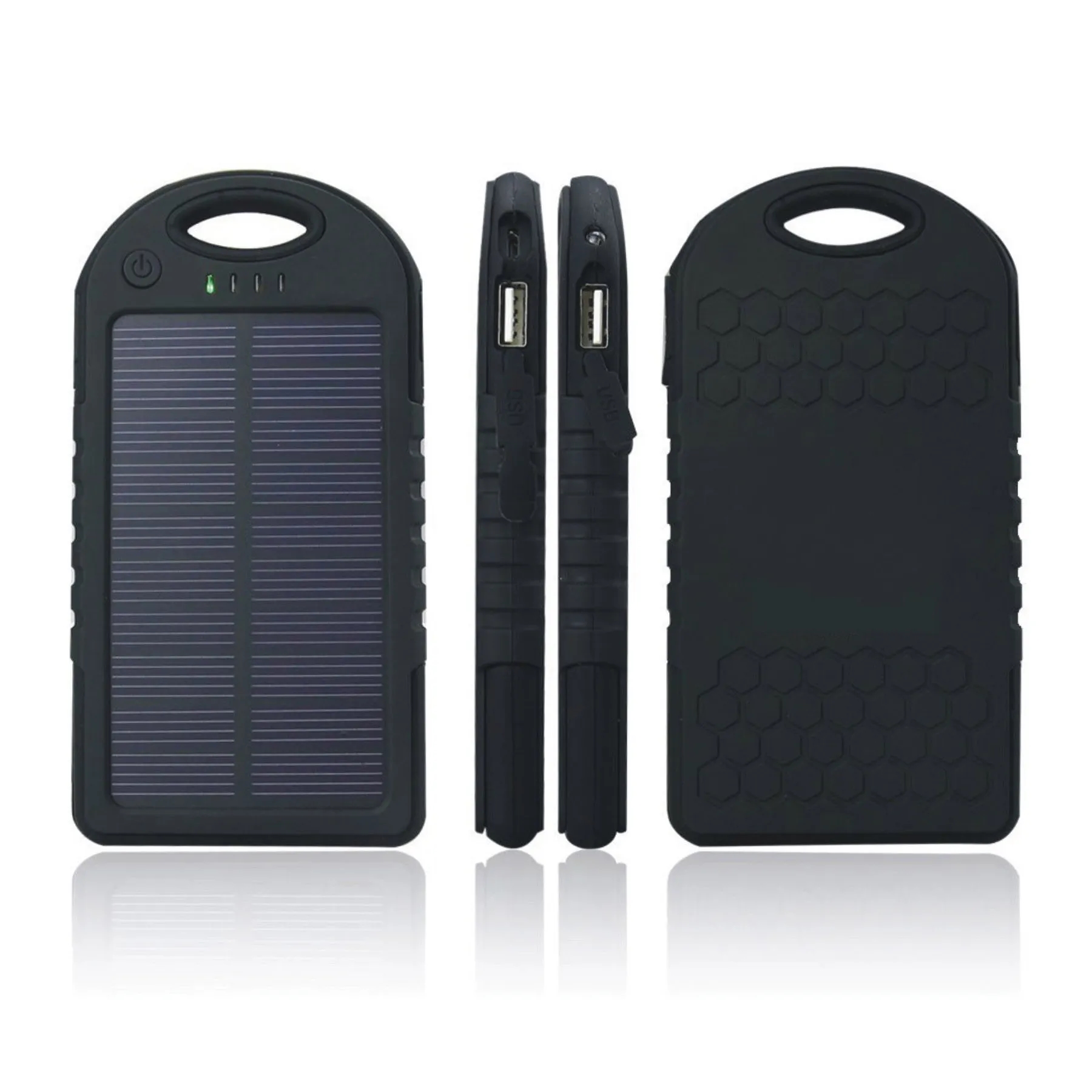5000mAh Solar & Waterproof Rechargeable Powerbank 2