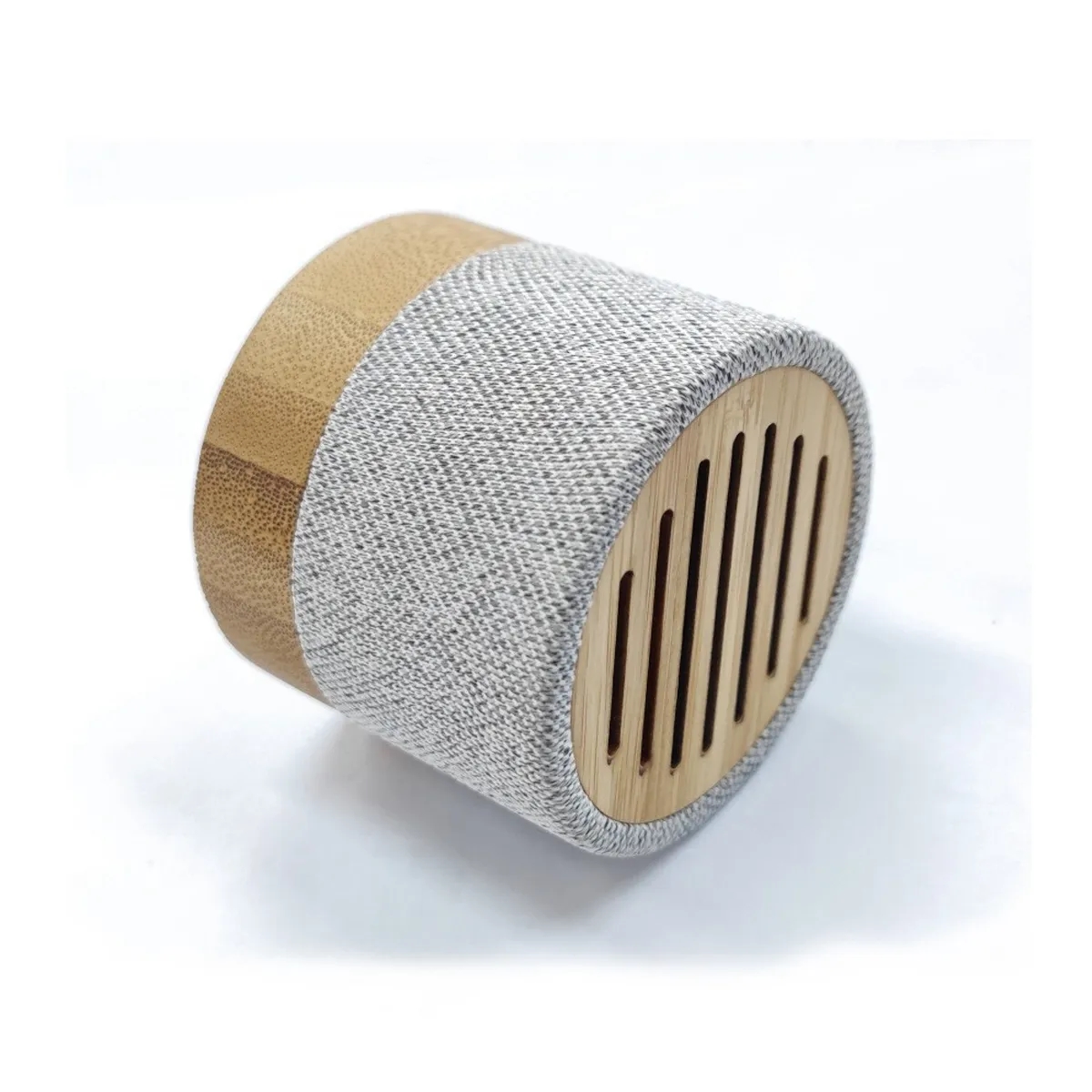 Mini Cylindrical Wireless Bamboo Speaker 5