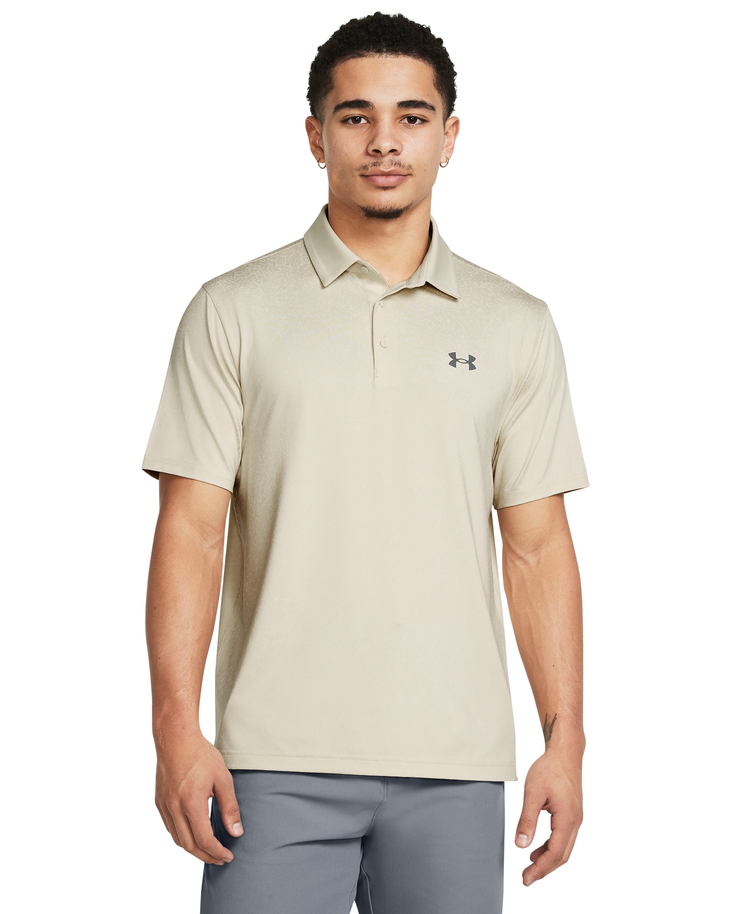 UA Playoff 3.0 Coral Jacquard Men's Polo 5