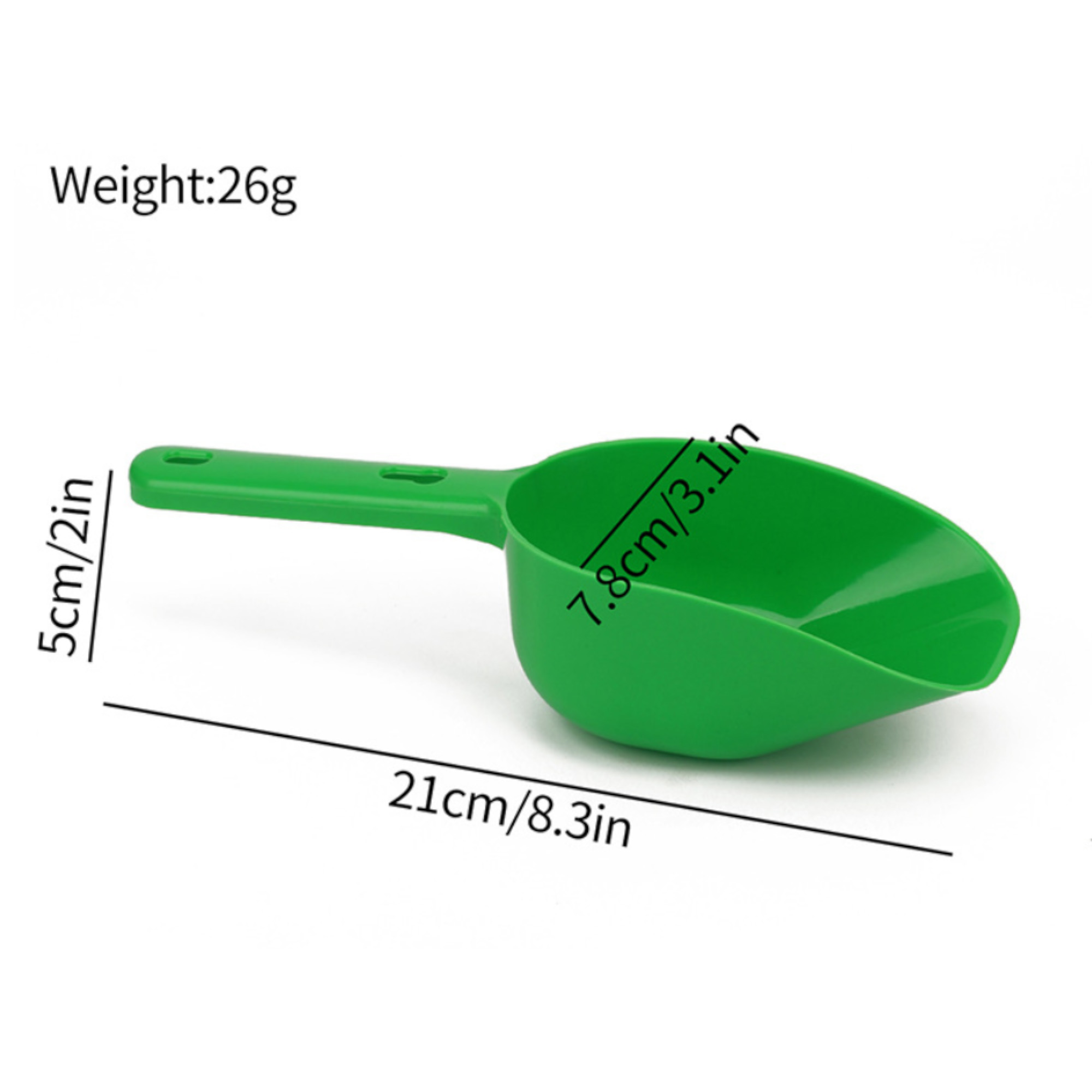 Plastic Pet Food Scoop 2