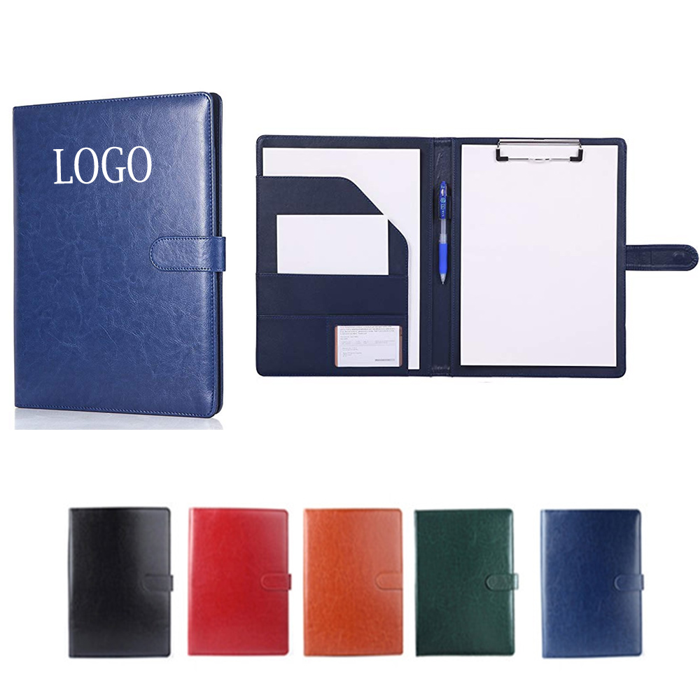 Debossed PU Leather Padfolios 1
