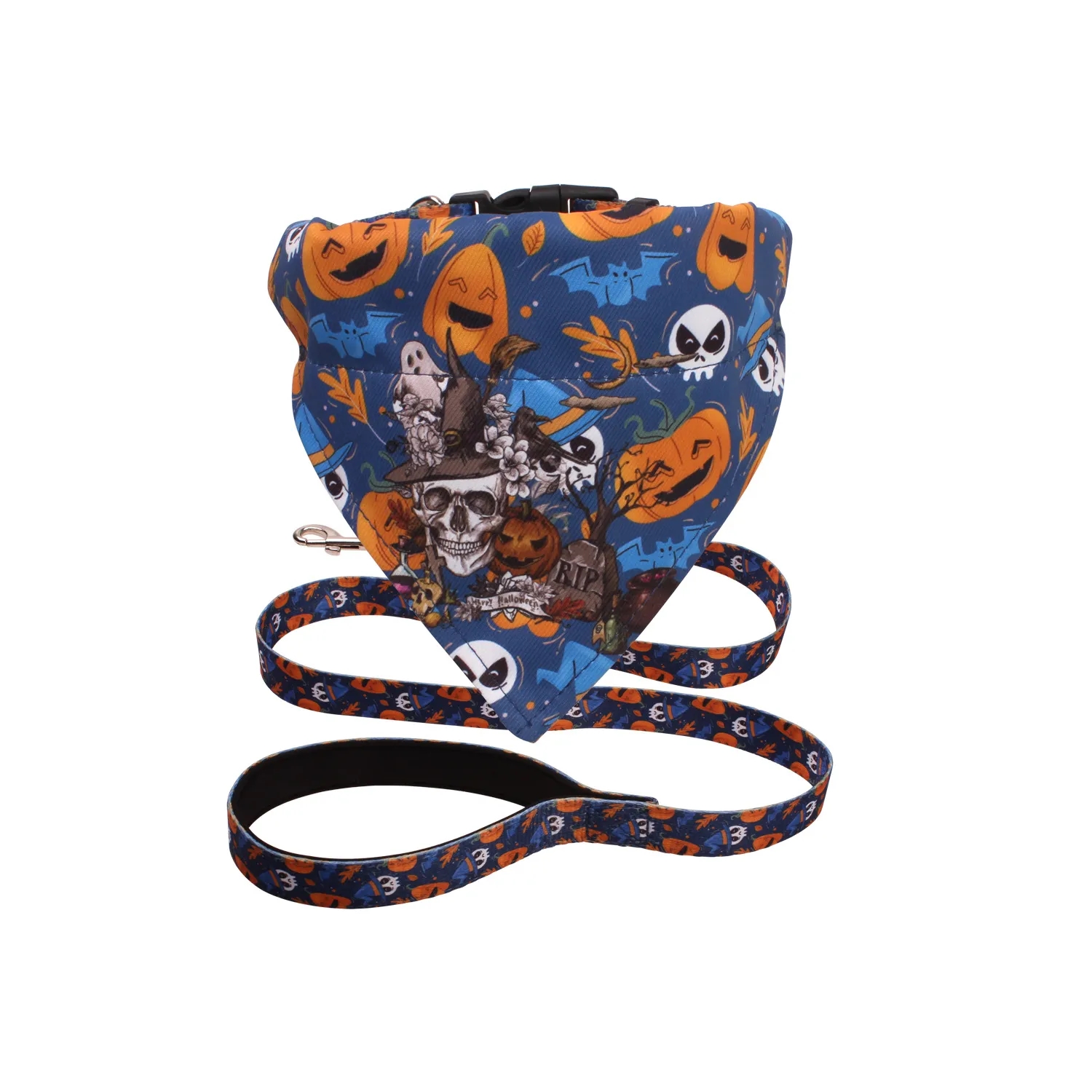 Halloween Dog Bandanas With Adjust Buckle 8