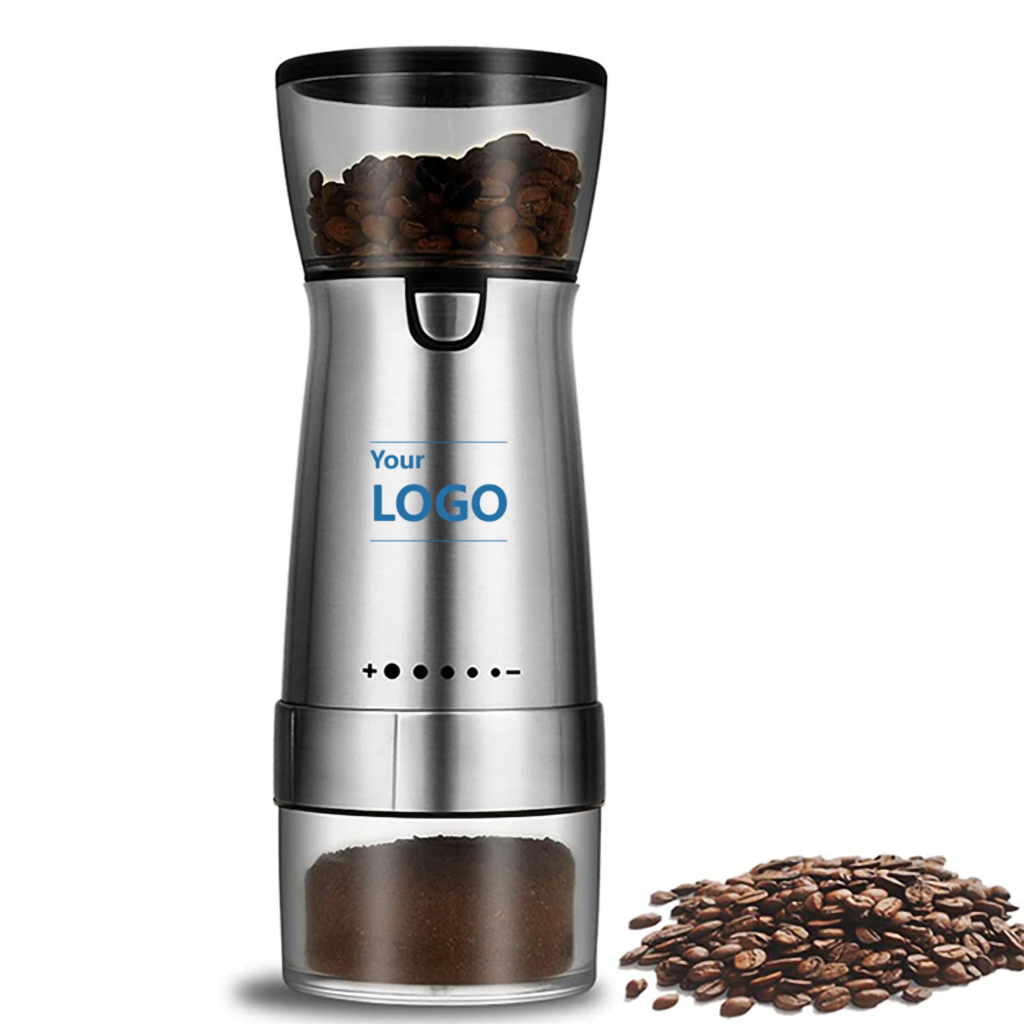 Electric Coffee Grinder, custom kitchen gadget with logo imprint 3