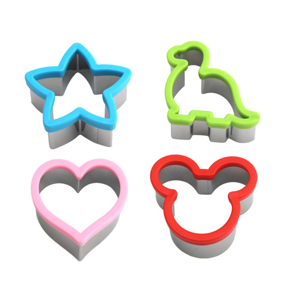 4 " Bread Cookie Mold Sandwich Cutter 5