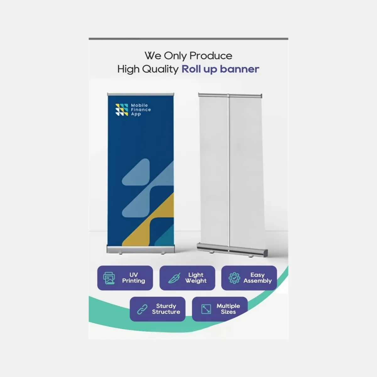 Economy Retractable Banner Display 2