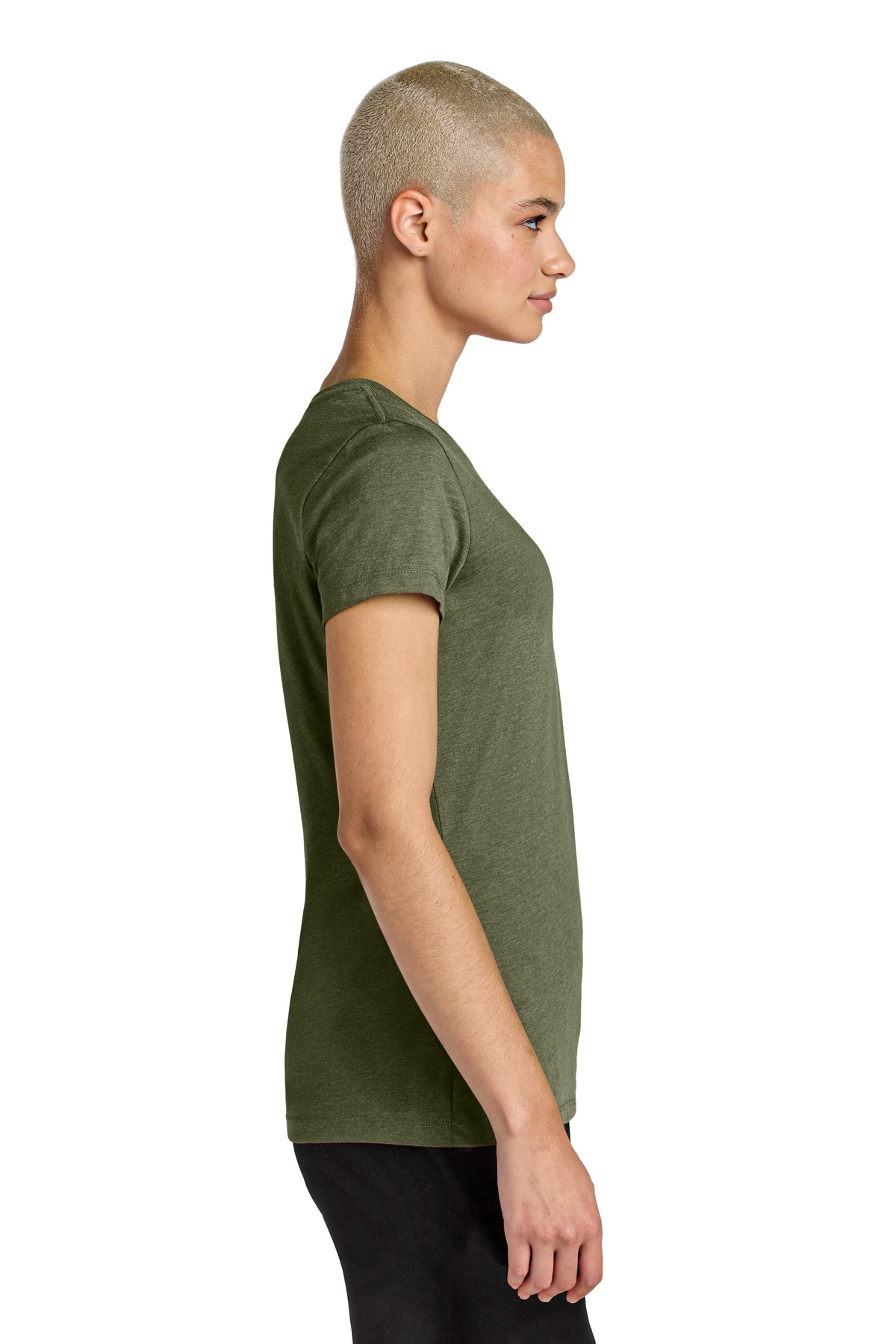 District Women's Perfect Weight CVC Tee DT188 11
