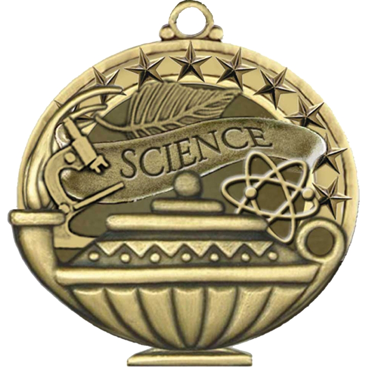 Stock Academic Medals: Science