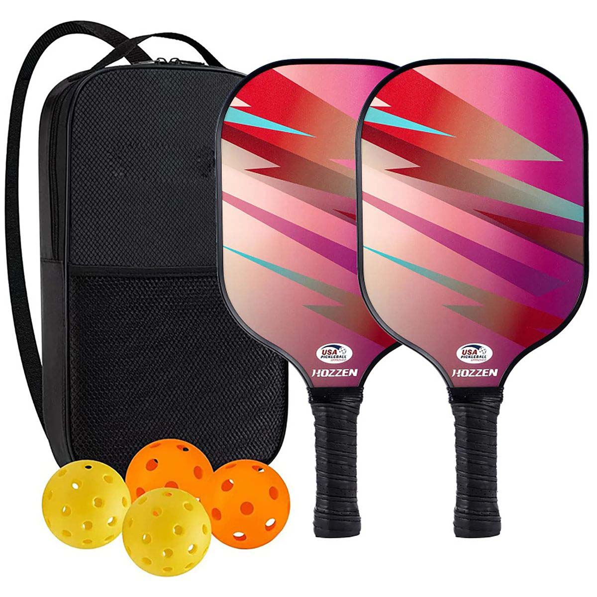 Fiberglass Pickleball Set for Training and Games 24