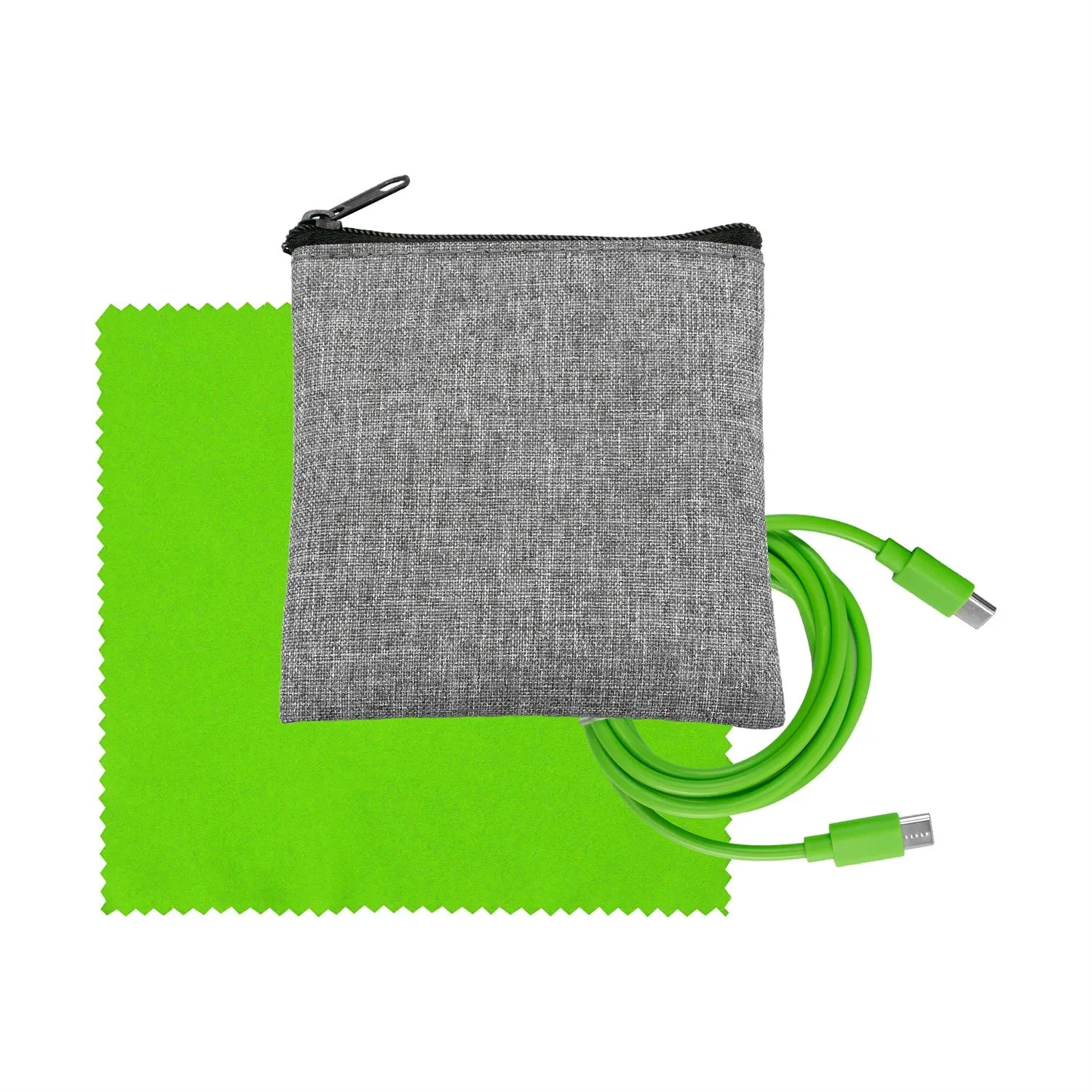 Recycled A+C to C Cable & Cloth Set 21