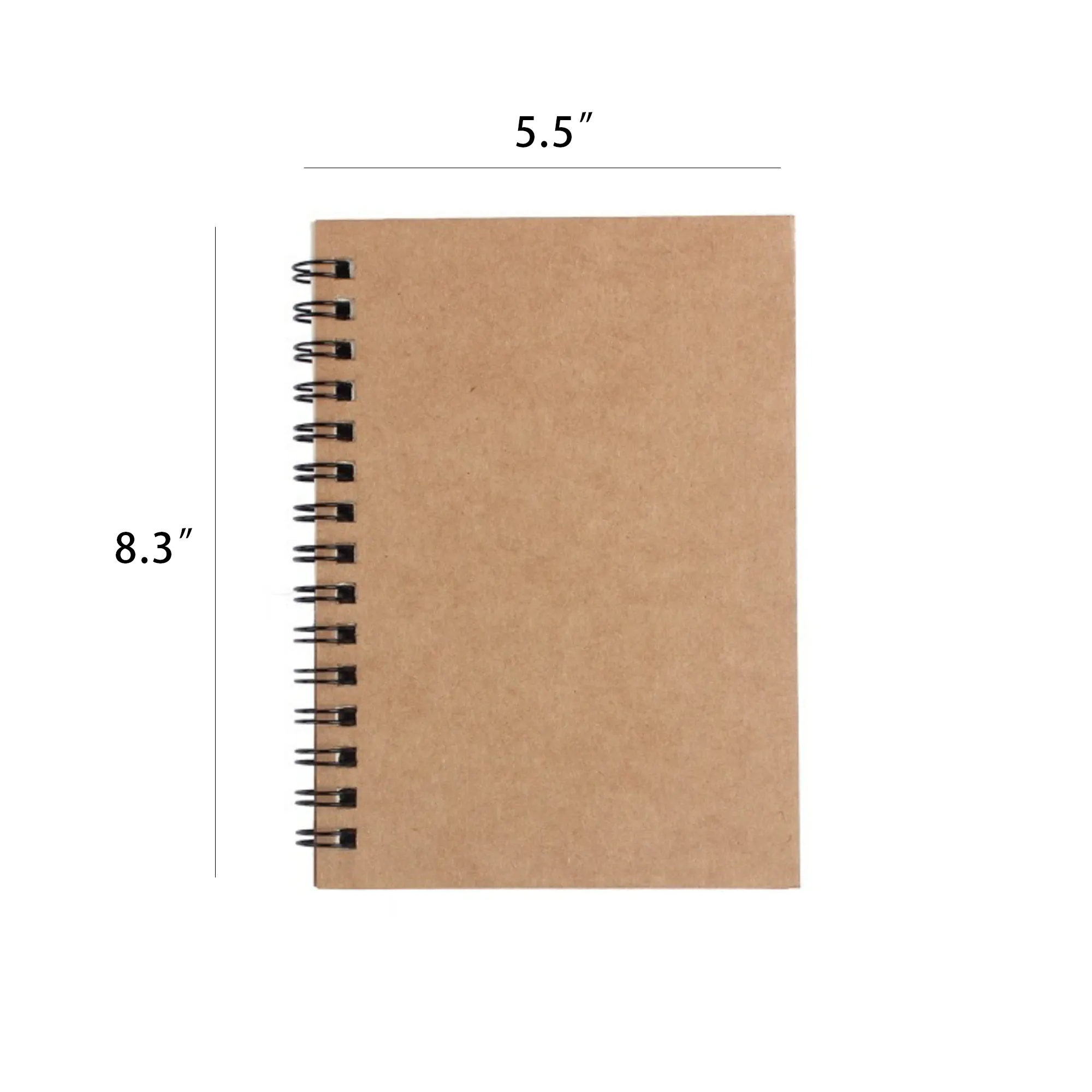 Kraft Cover Spiral Notebook 2