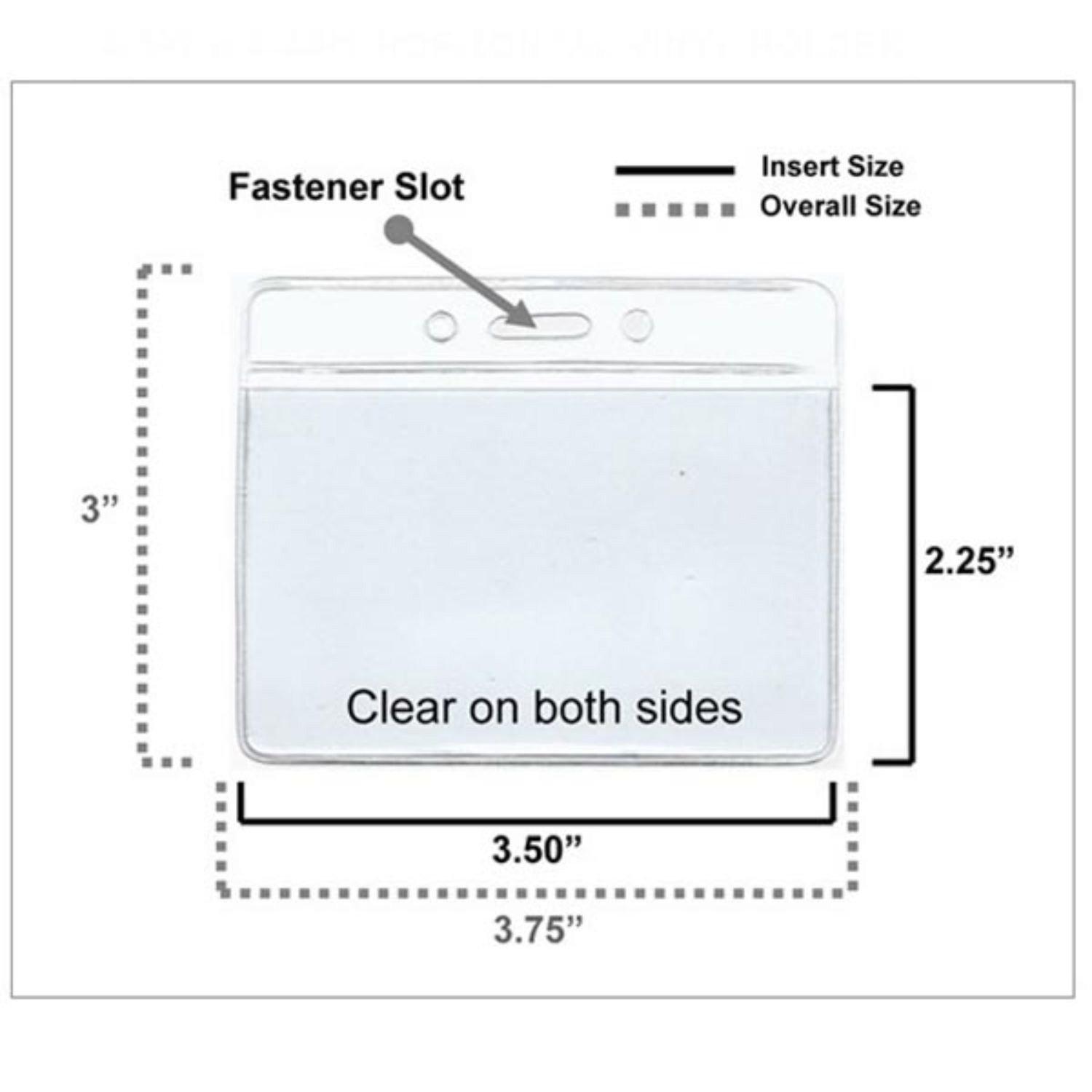 Economy Badge Holder