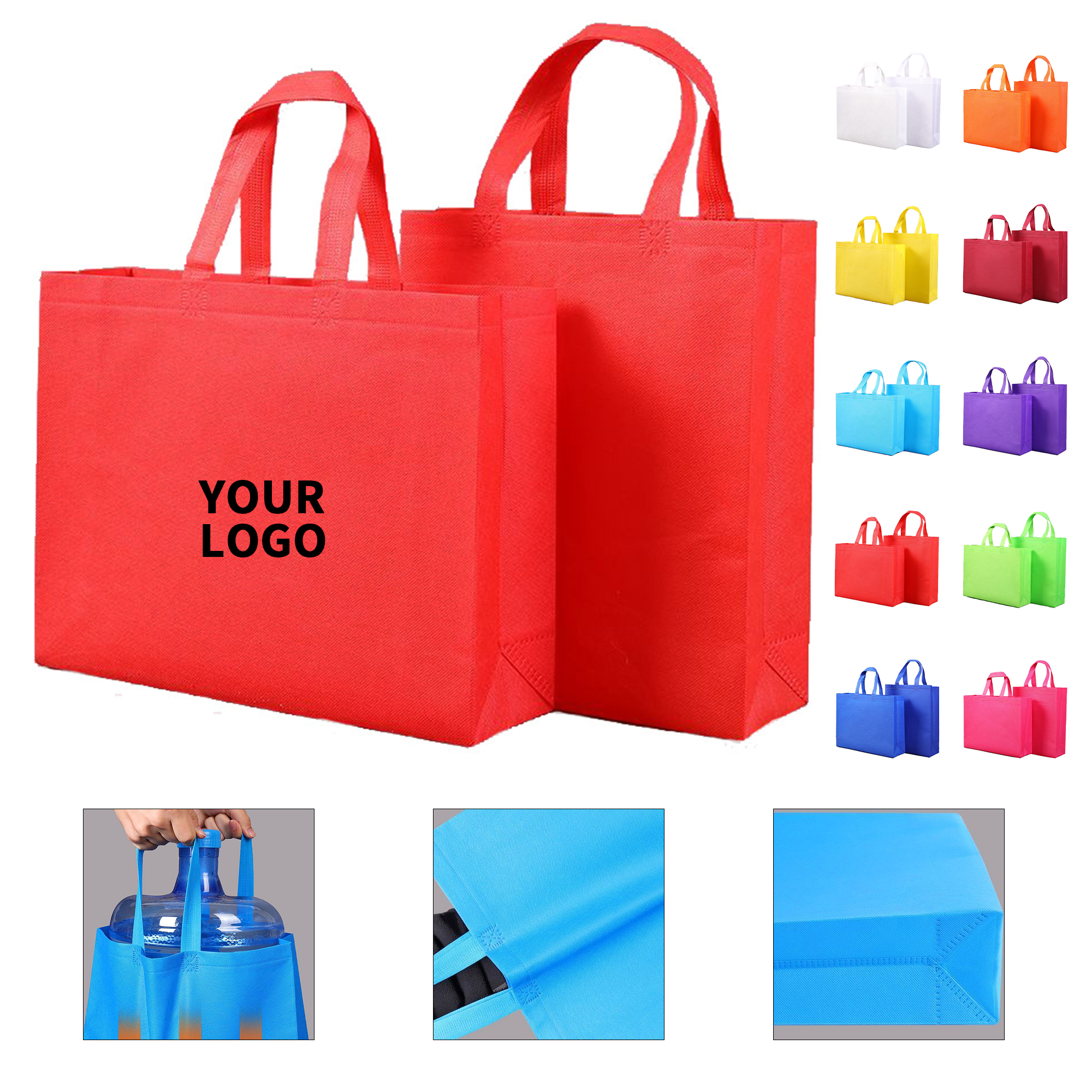 Non Woven Fabric Small Tote Handbag 4