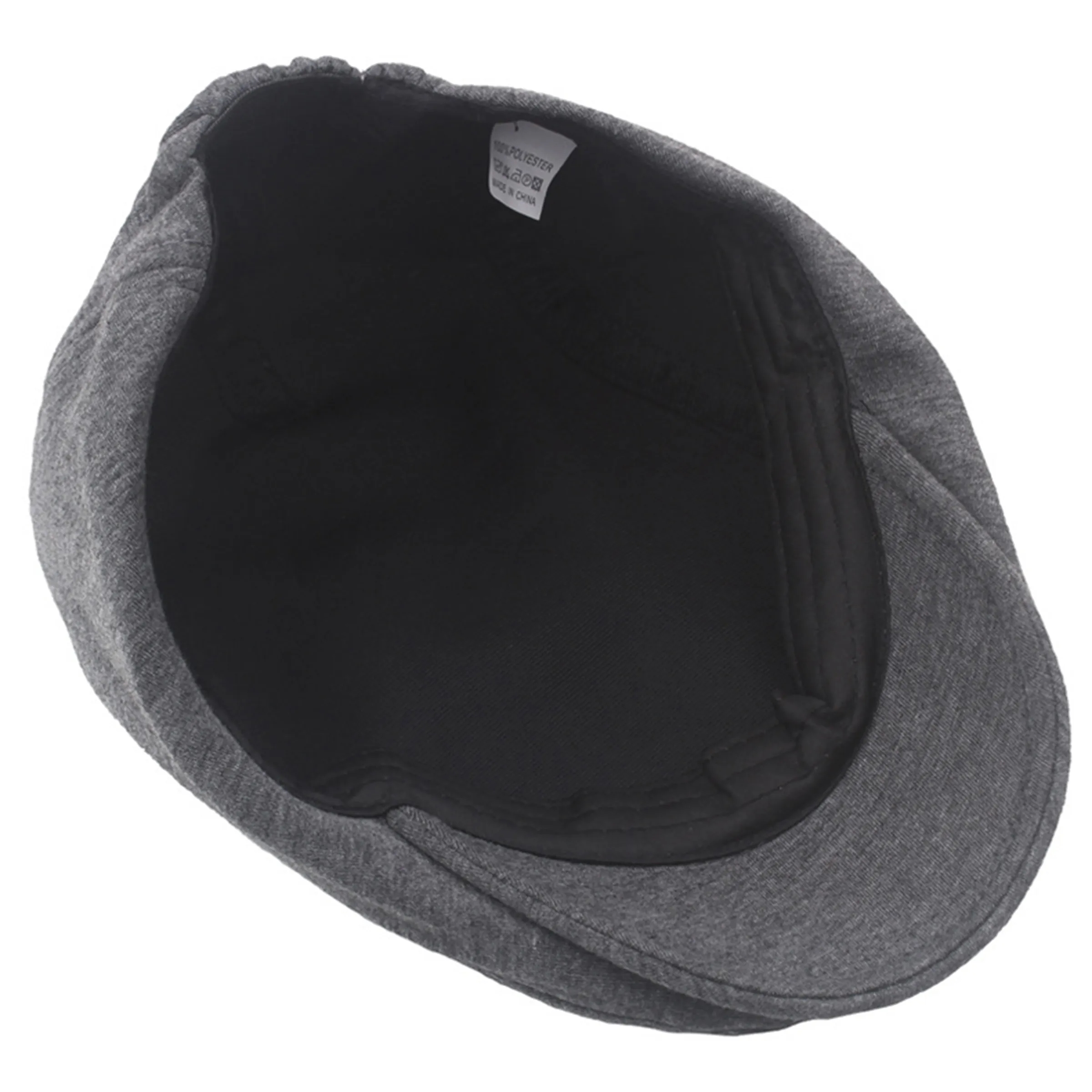 Men's Autumn/Winter Wool Beret - Soft Newsboy Cap 4