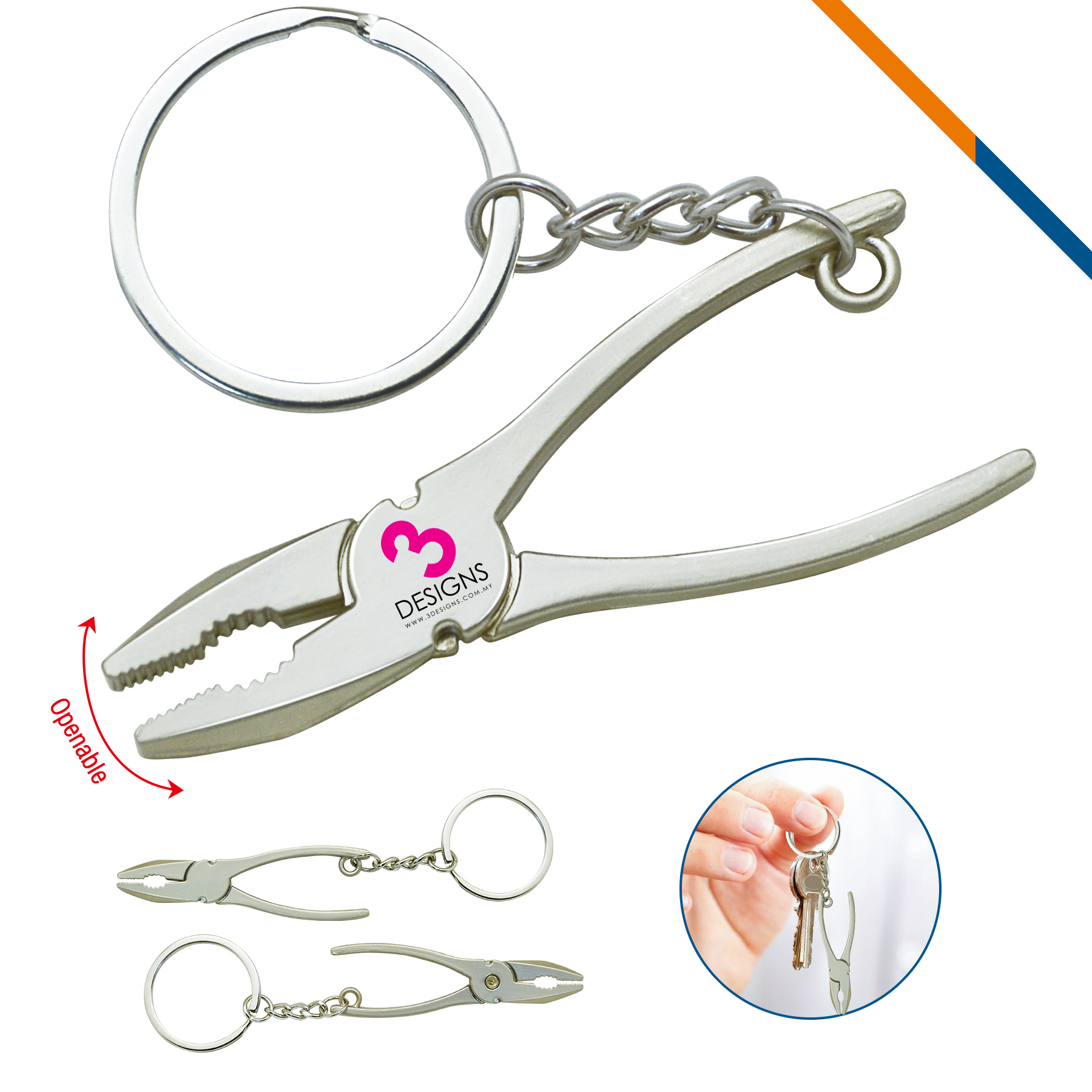 Pliers Keychain 3