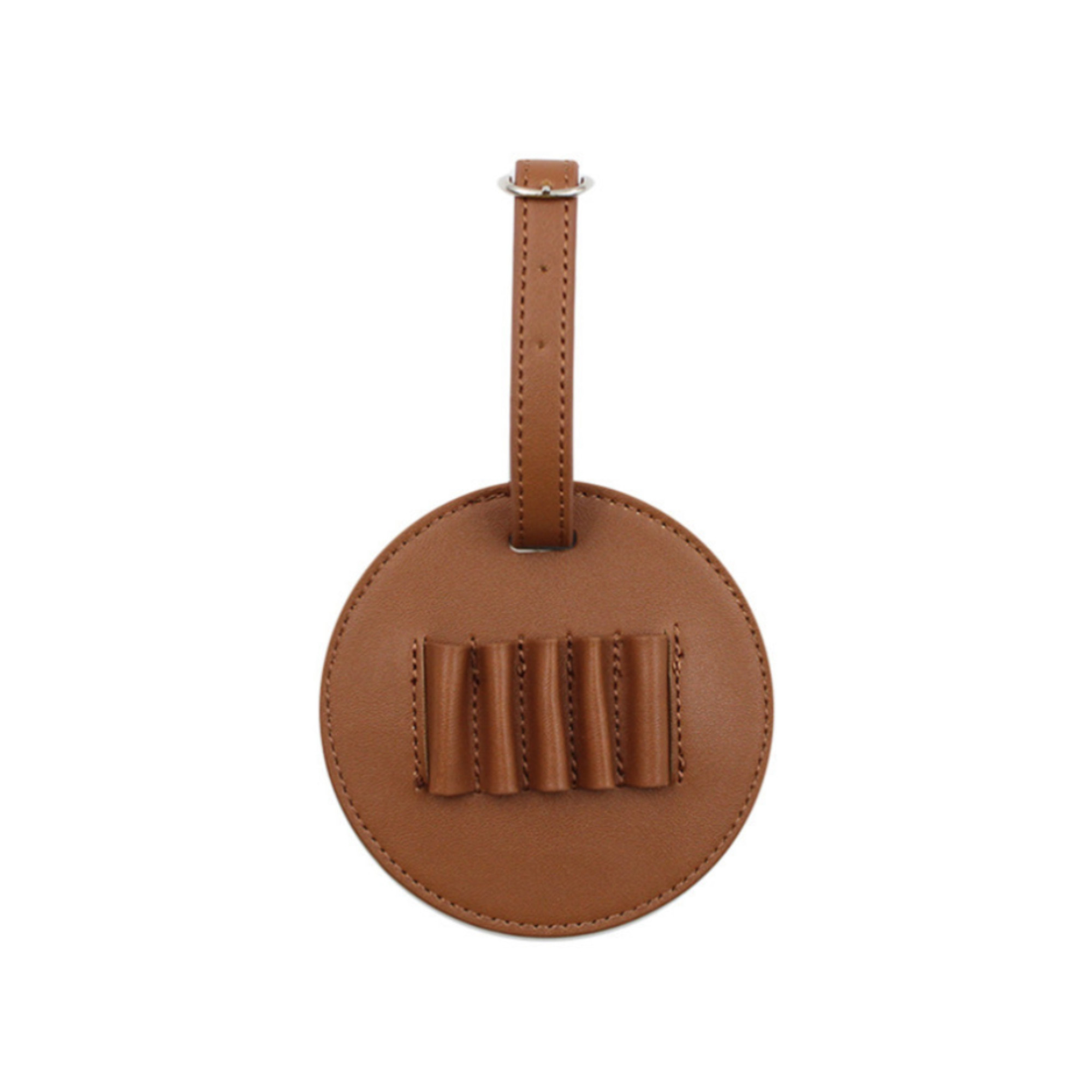 PU Leather Golf Tee Pouch With Front Print 3