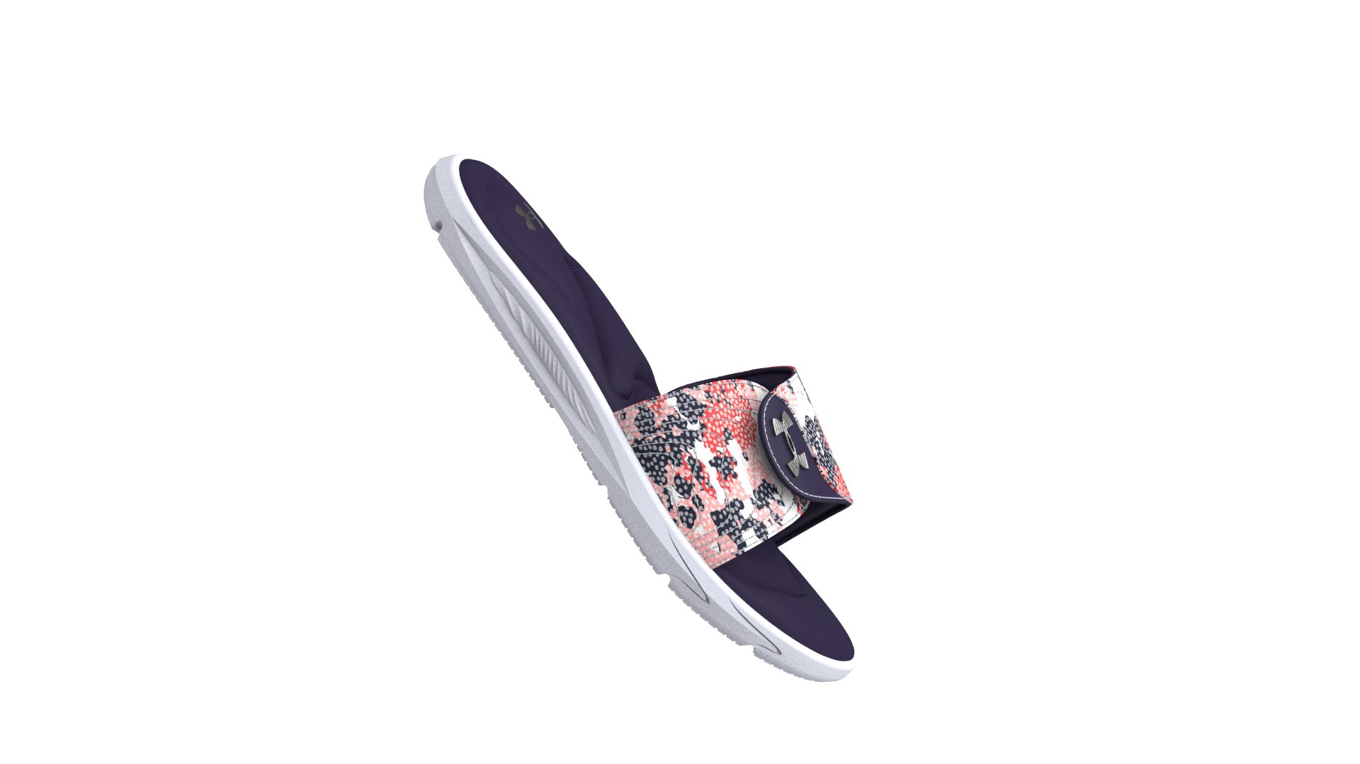 UA Ignite VI Graphic Strap Women's Slides 21